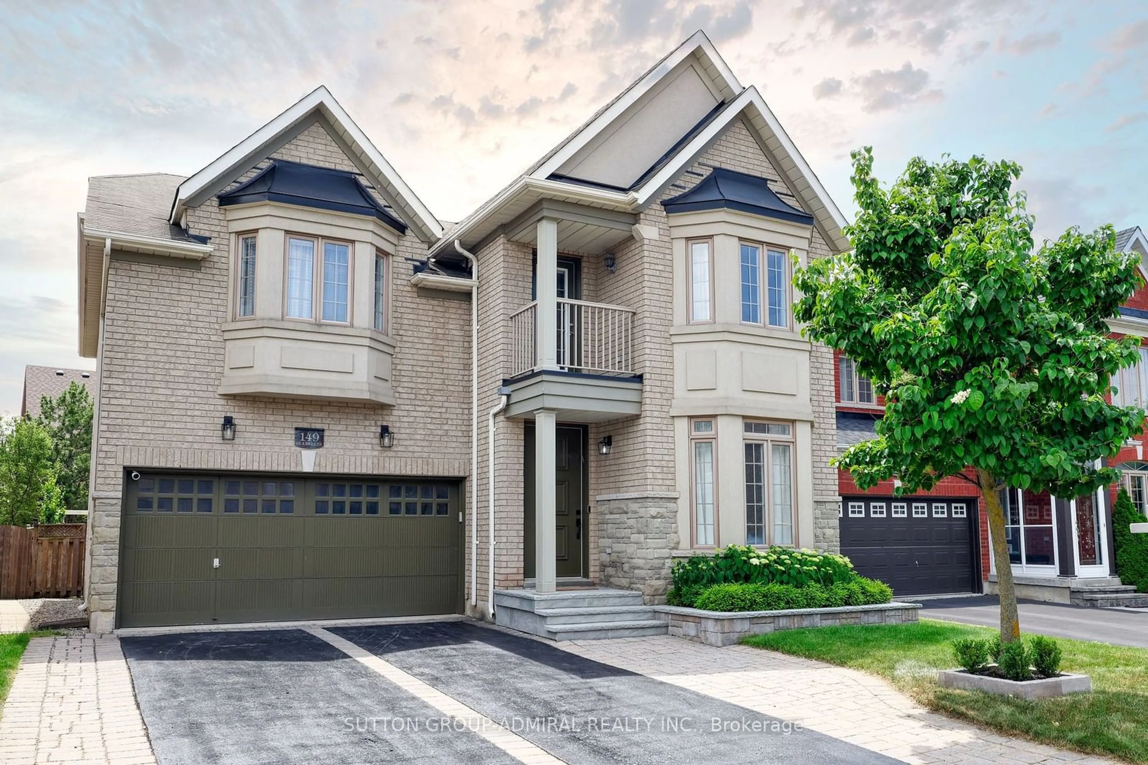 Home with brick exterior material for 149 Seabreeze Ave, Vaughan Ontario L4J 9G9