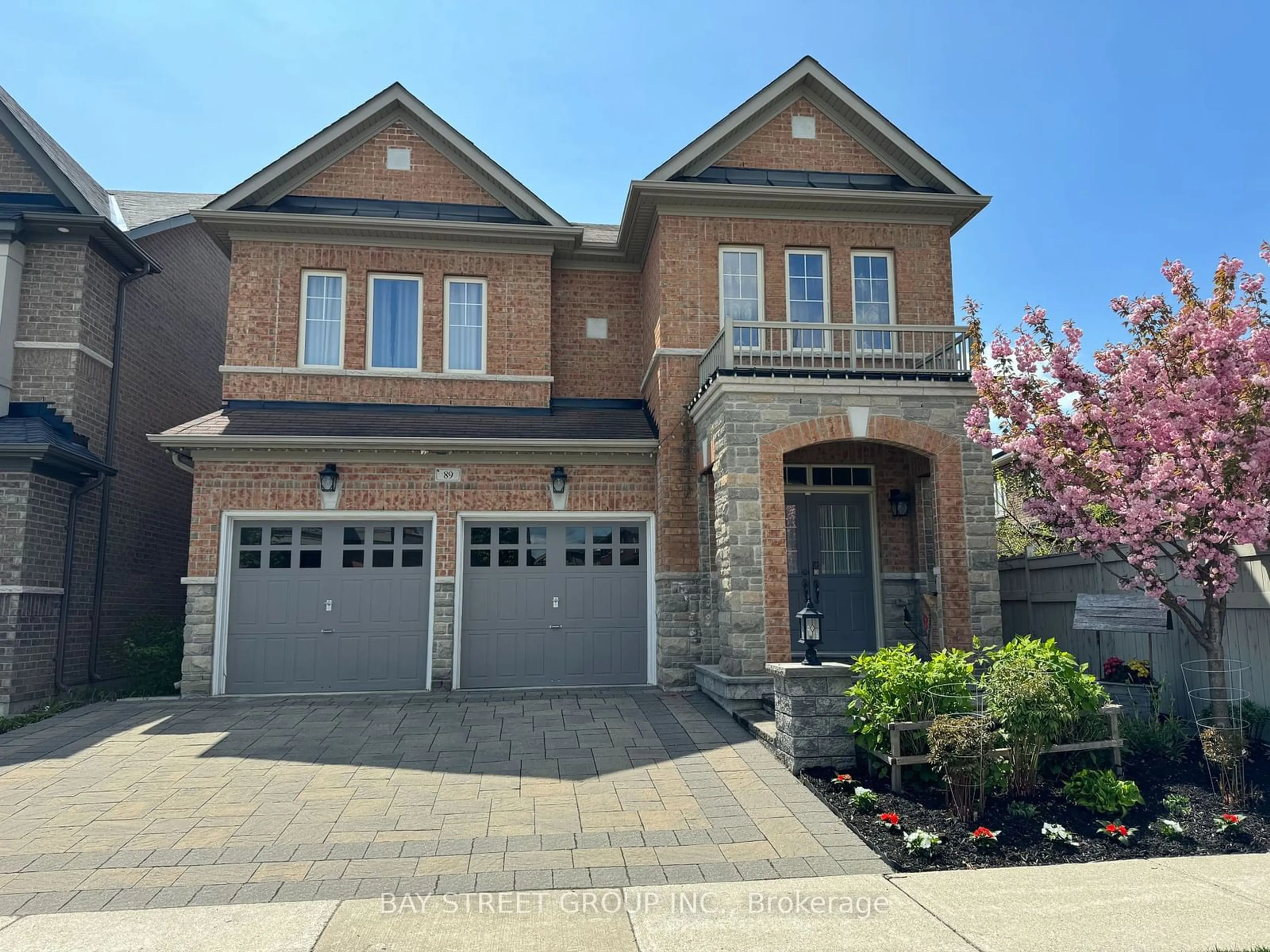 Home with brick exterior material for 89 Beckett Ave, Markham Ontario L6C 0R9