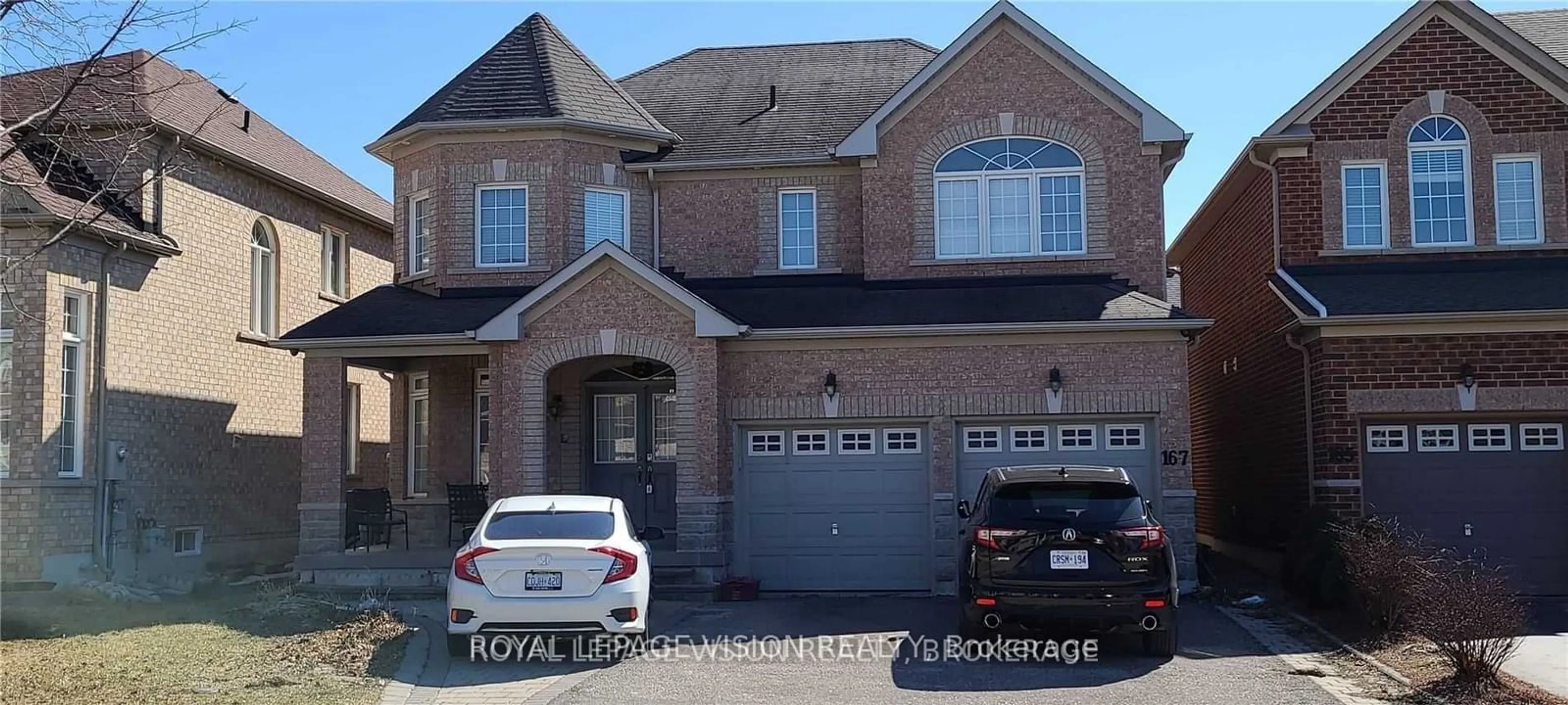 Frontside or backside of a home for 167 Golden Meadow Dr, Markham Ontario L6E 1E2