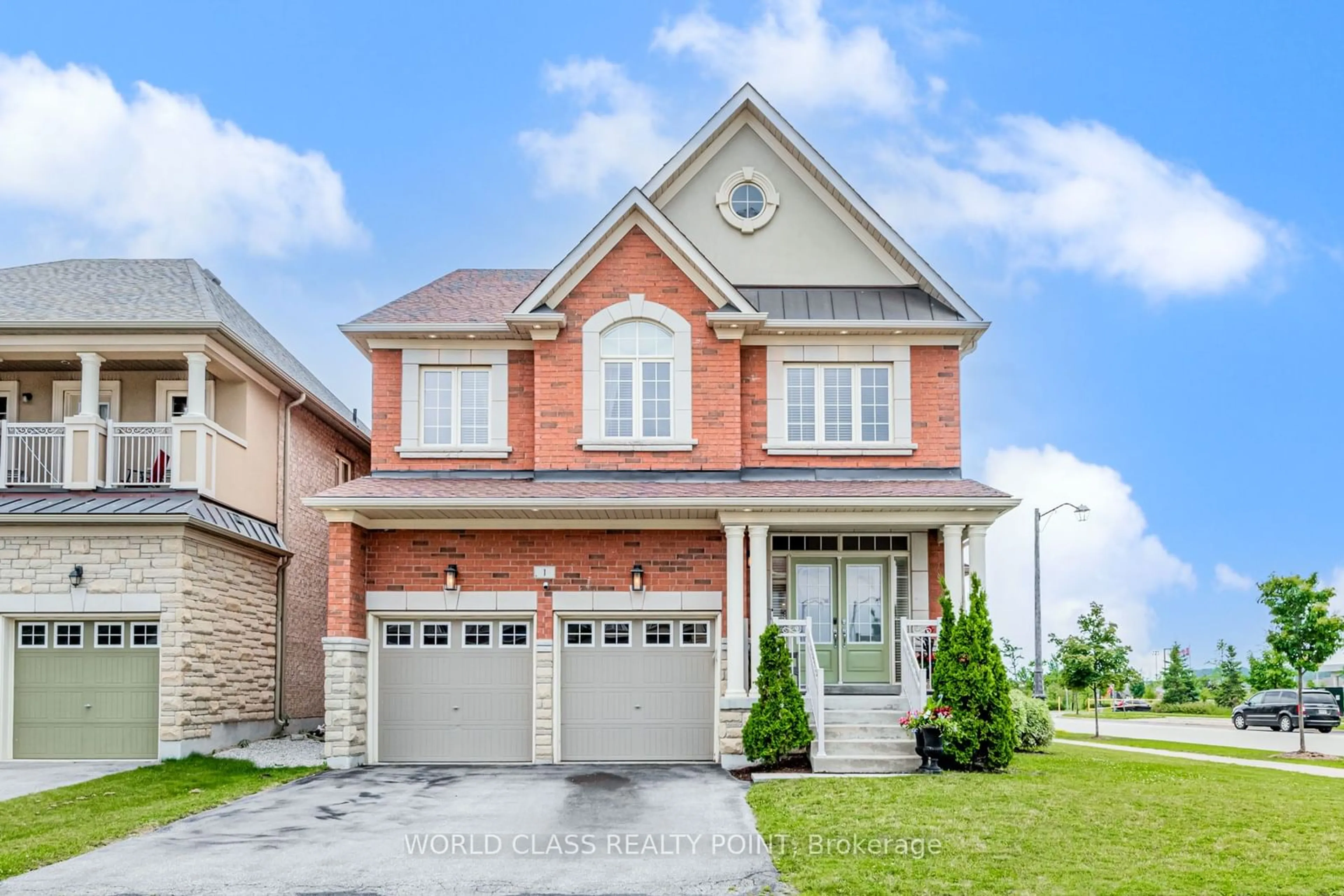 Home with brick exterior material for 1 Lindbergh Dr, Vaughan Ontario L4H 0Z6
