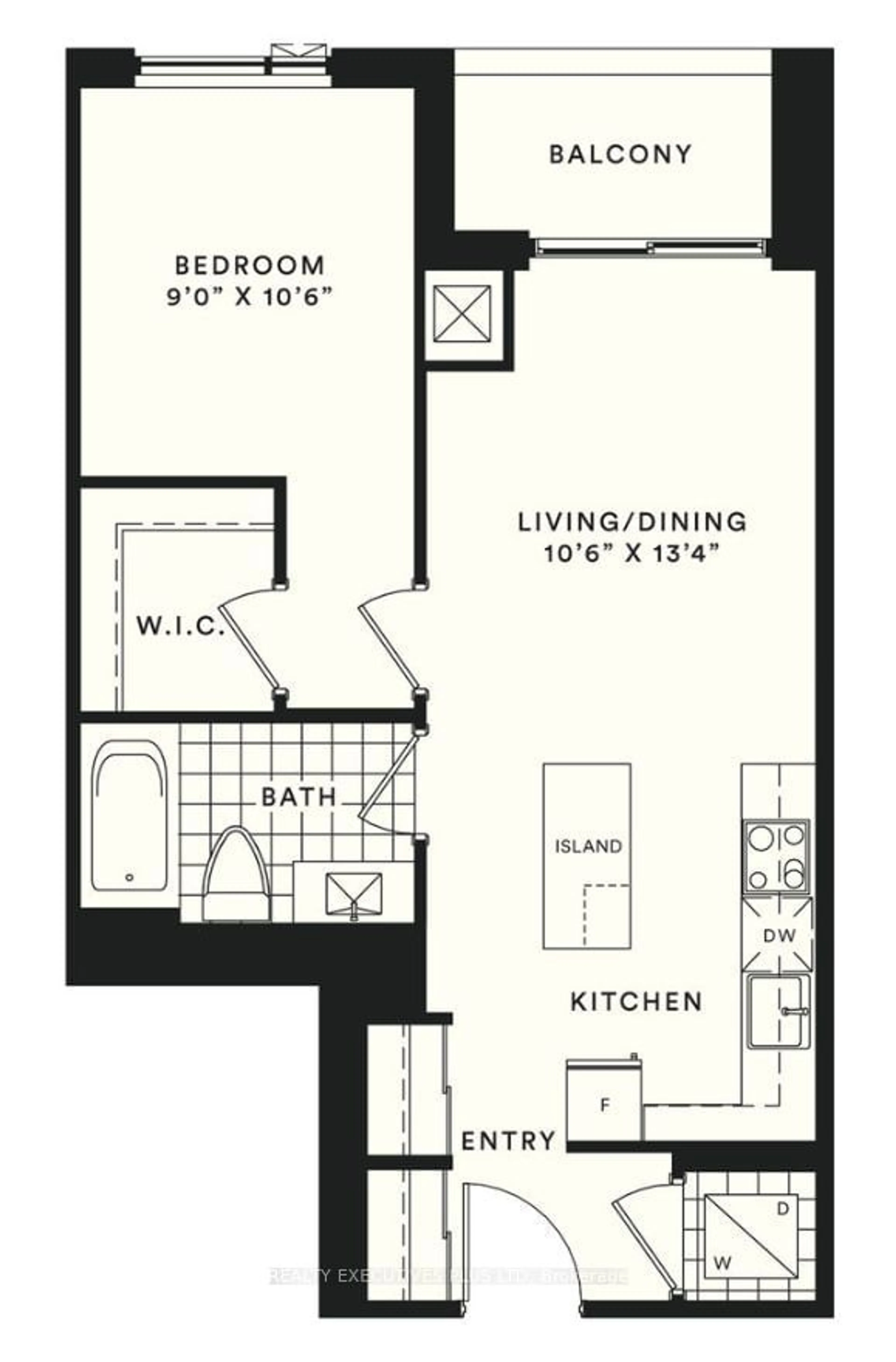 Floor plan for 8 Beverley Glen Blvd #335, Vaughan Ontario L4J 8N8