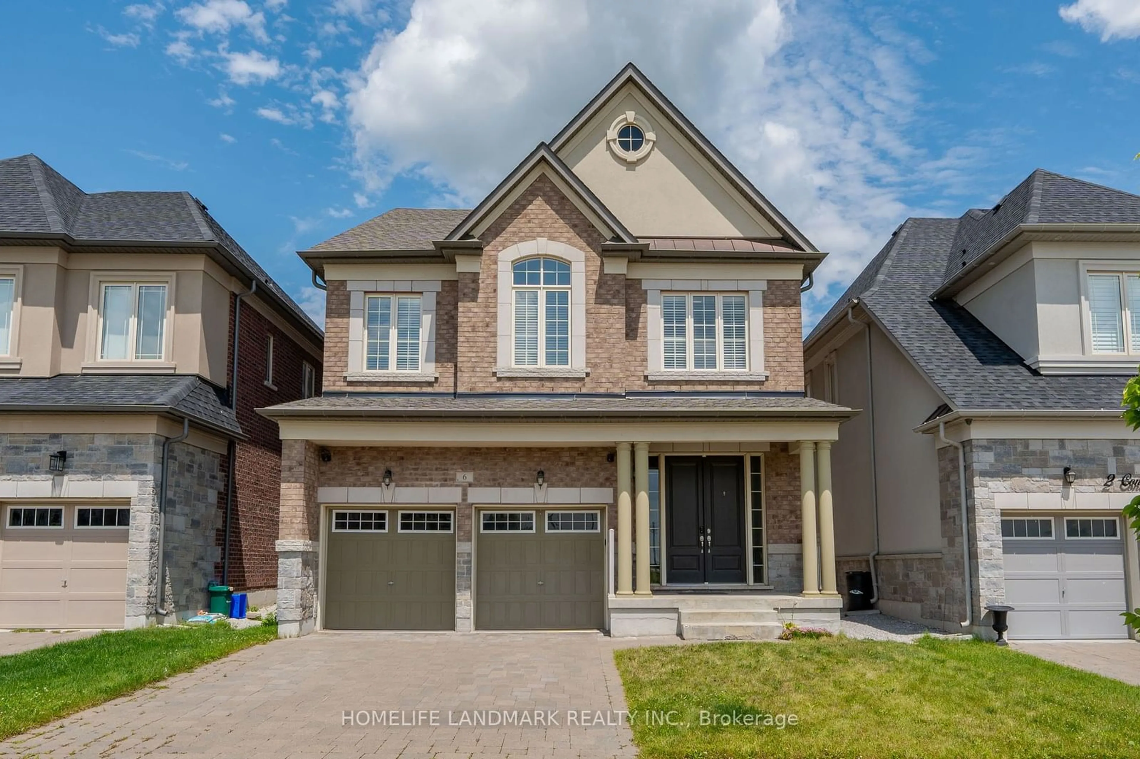 Home with brick exterior material for 6 Condor Way, Vaughan Ontario L0J 1C0