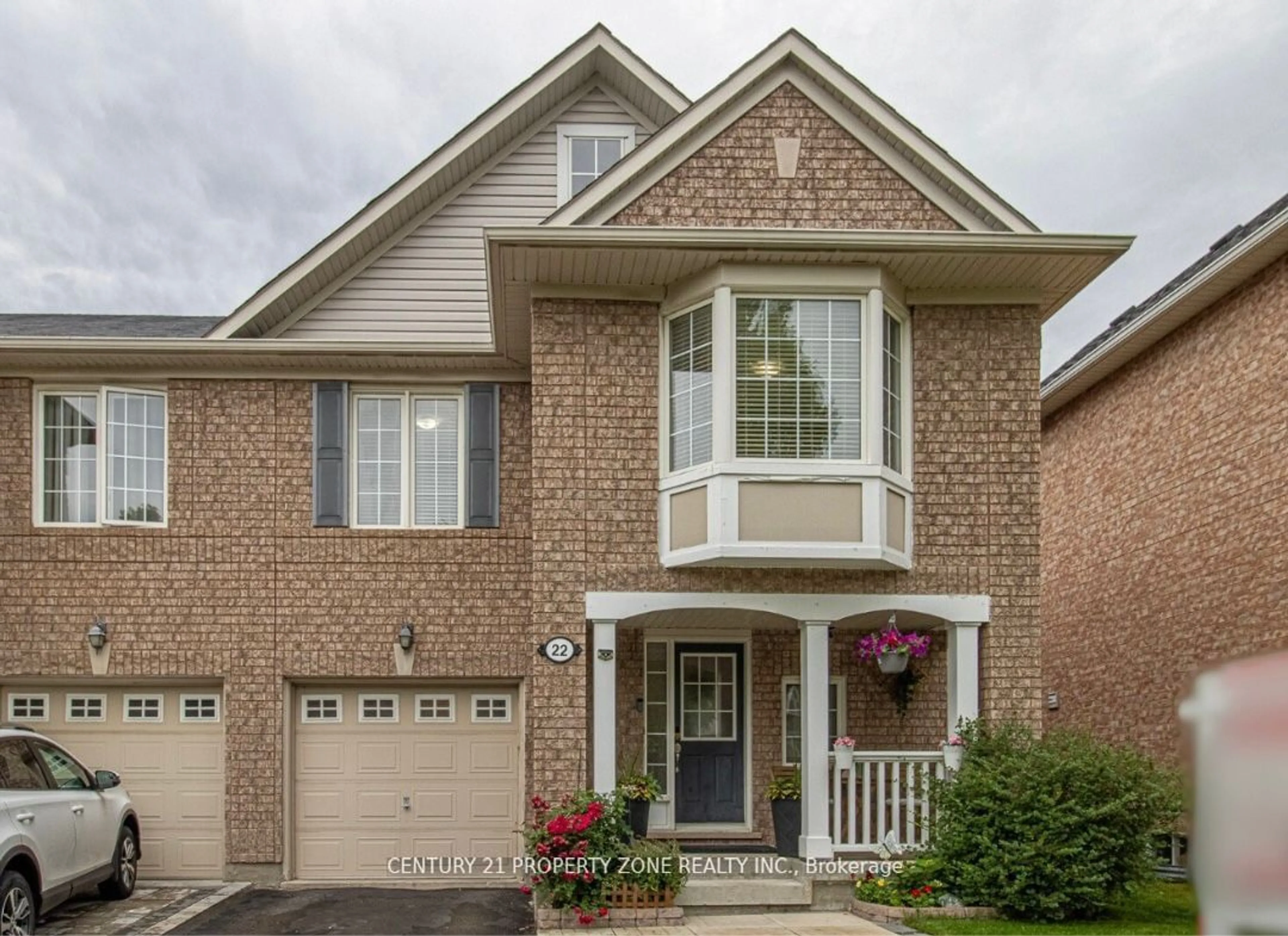 Home with brick exterior material for 22 Roy Rainey Ave, Markham Ontario L6E 2B5