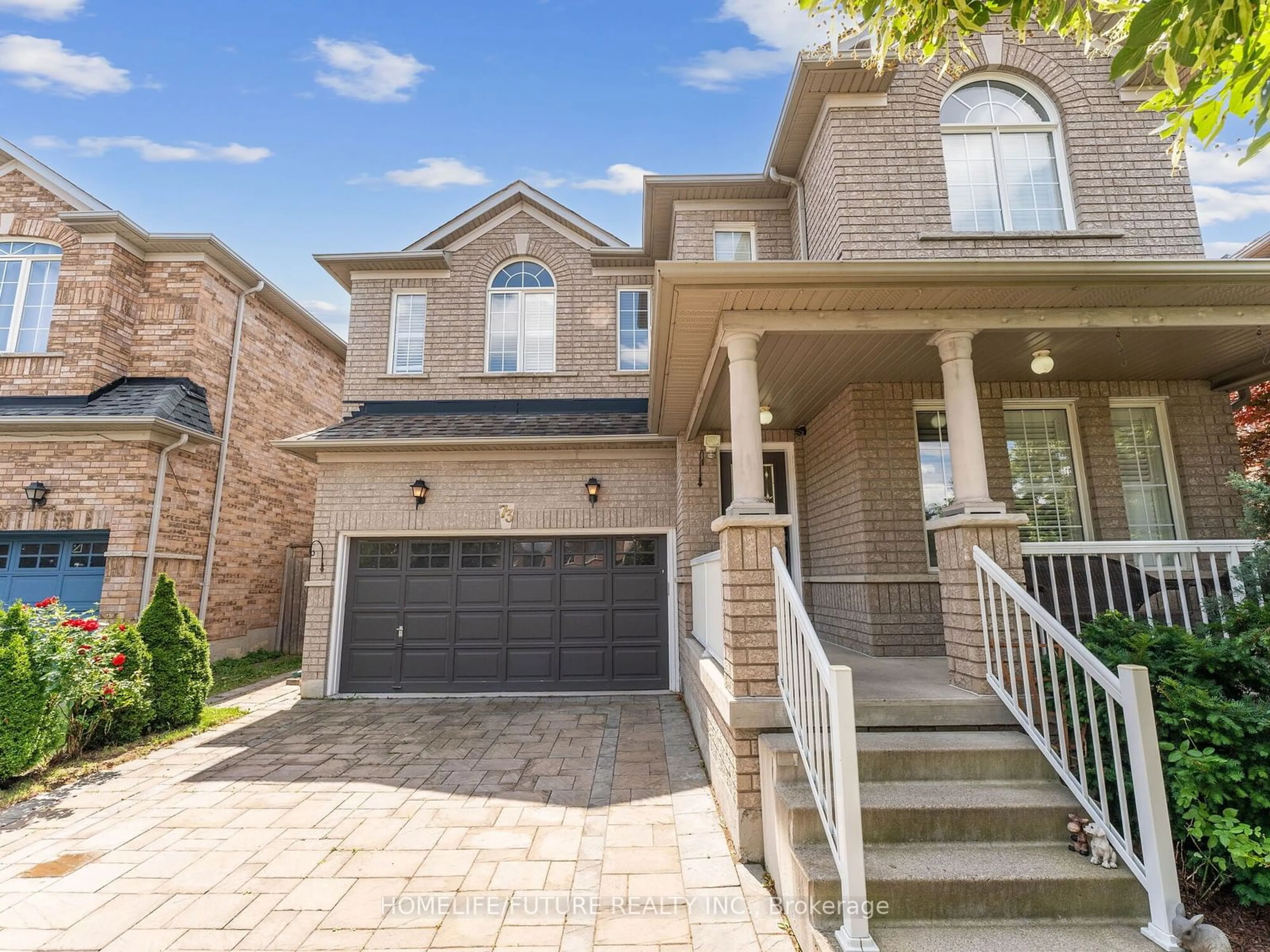 Home with brick exterior material for 73 Ten Oaks Blvd, Vaughan Ontario L4K 5G3