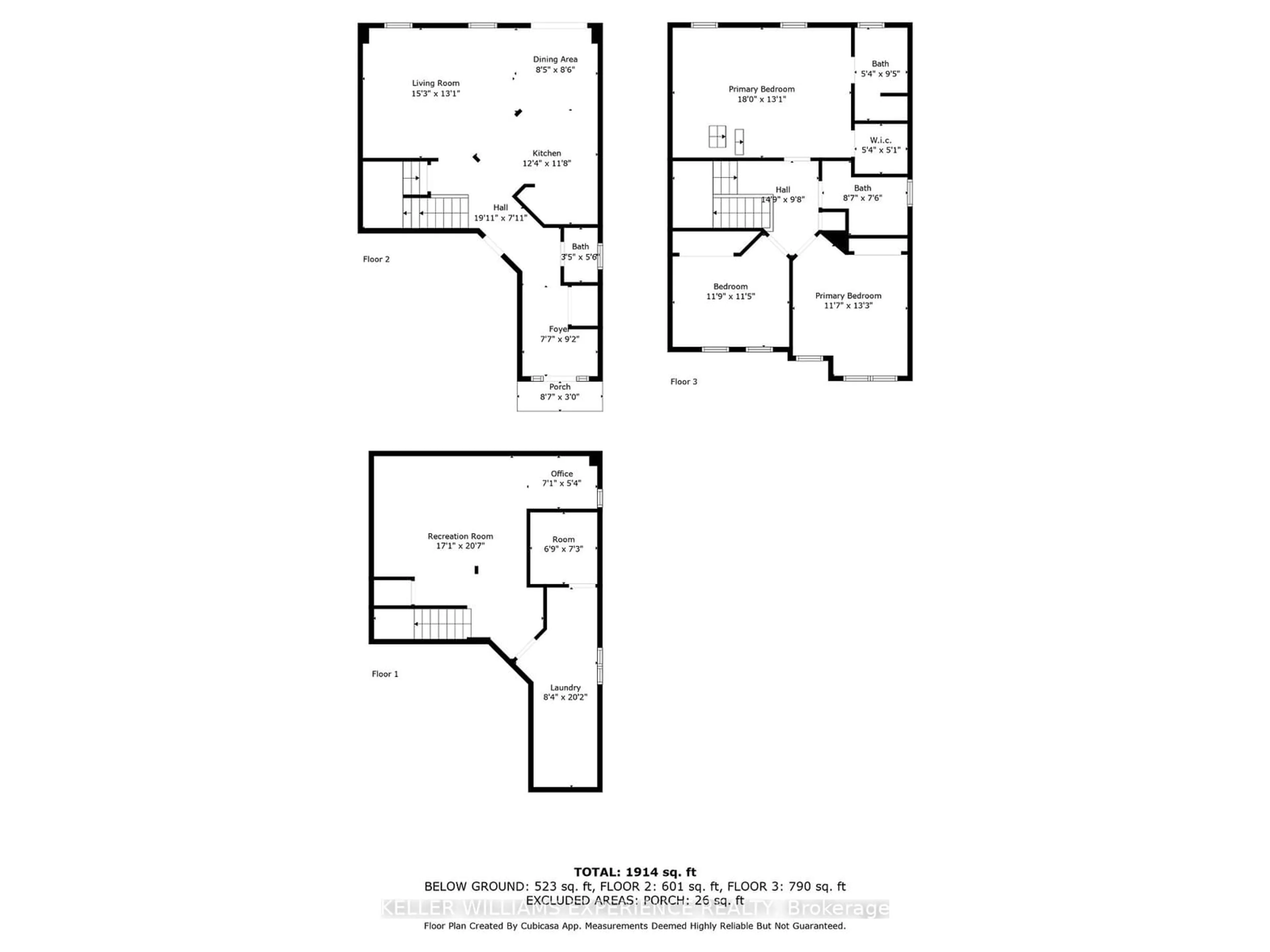 Floor plan for 75 Maplewood Dr, Essa Ontario L3W 0B7