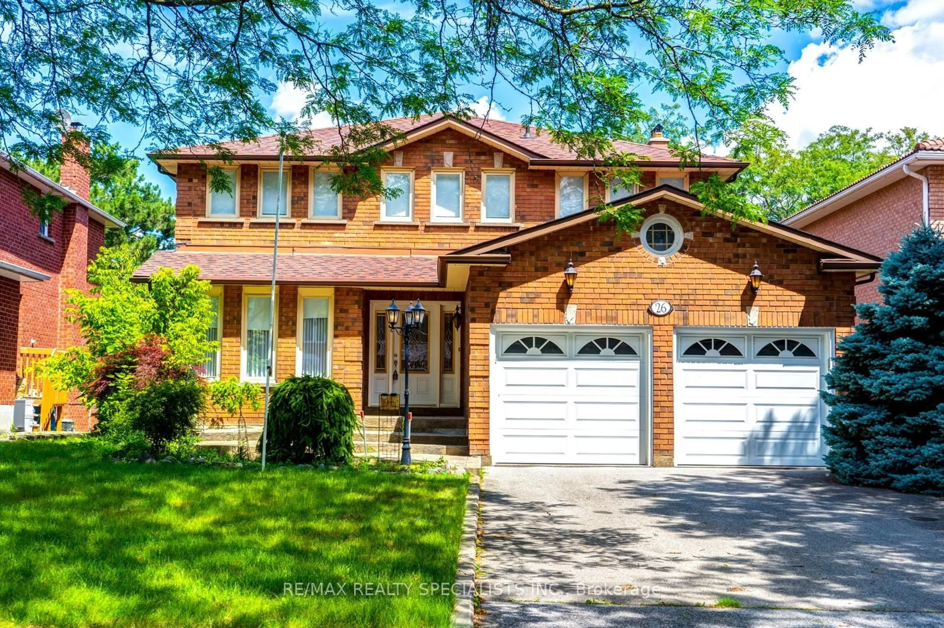 Home with brick exterior material for 26 Eton St, Markham Ontario L3R 8Z1