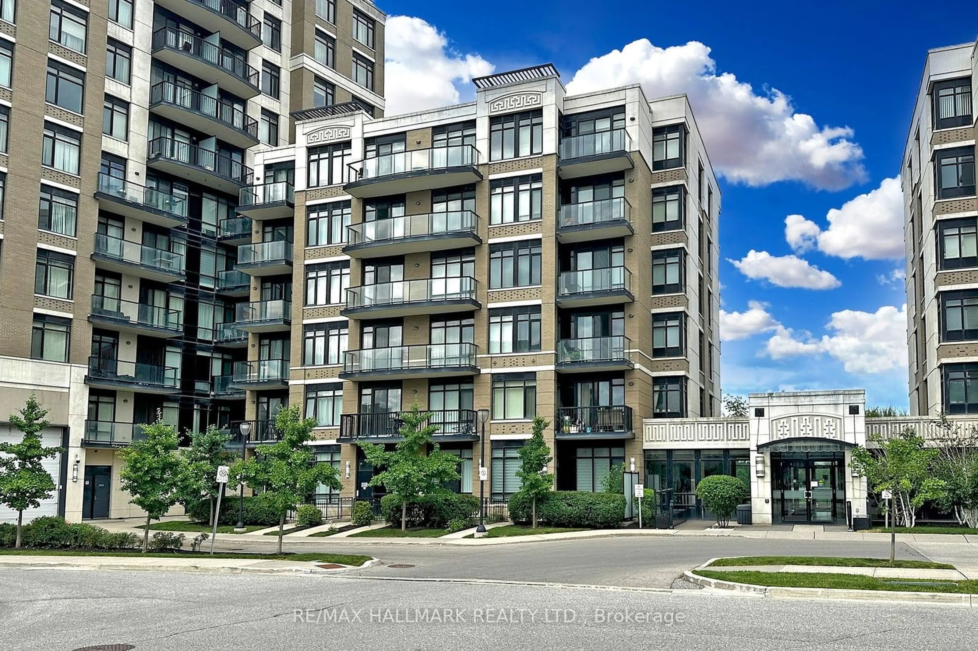 A pic from exterior of the house or condo for 151 Upper Duke Cres #203, Markham Ontario L6G 0E1