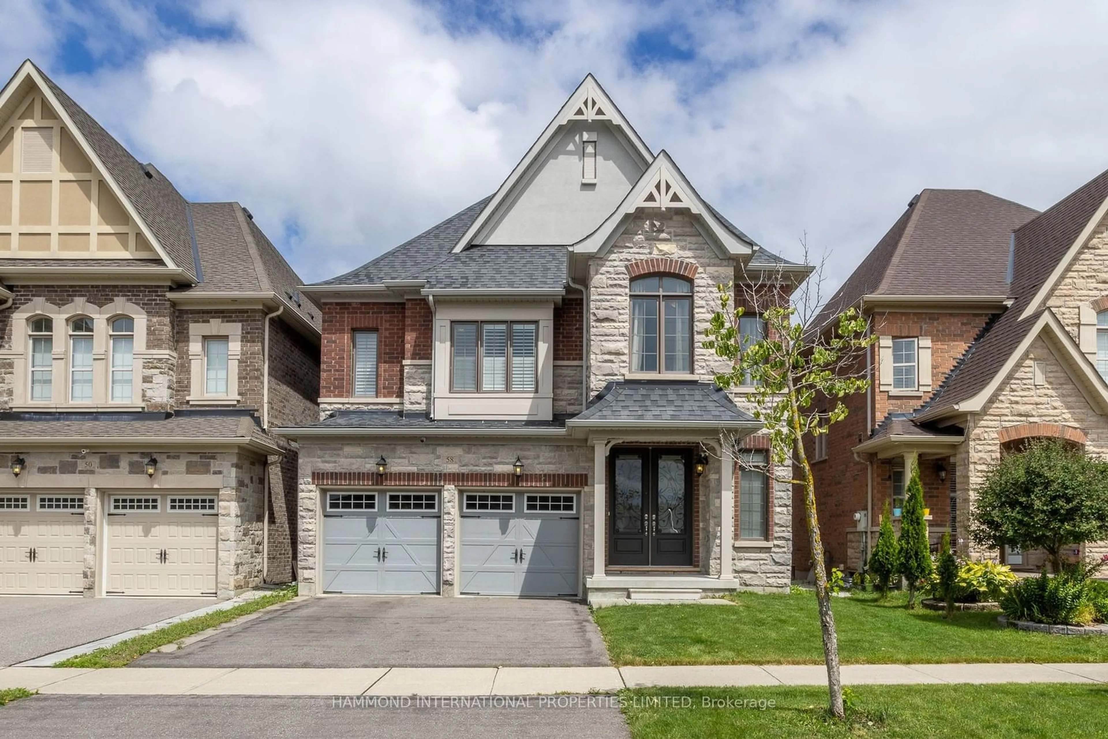 Home with brick exterior material for 58 Chouinard Way, Aurora Ontario L4G 0V9