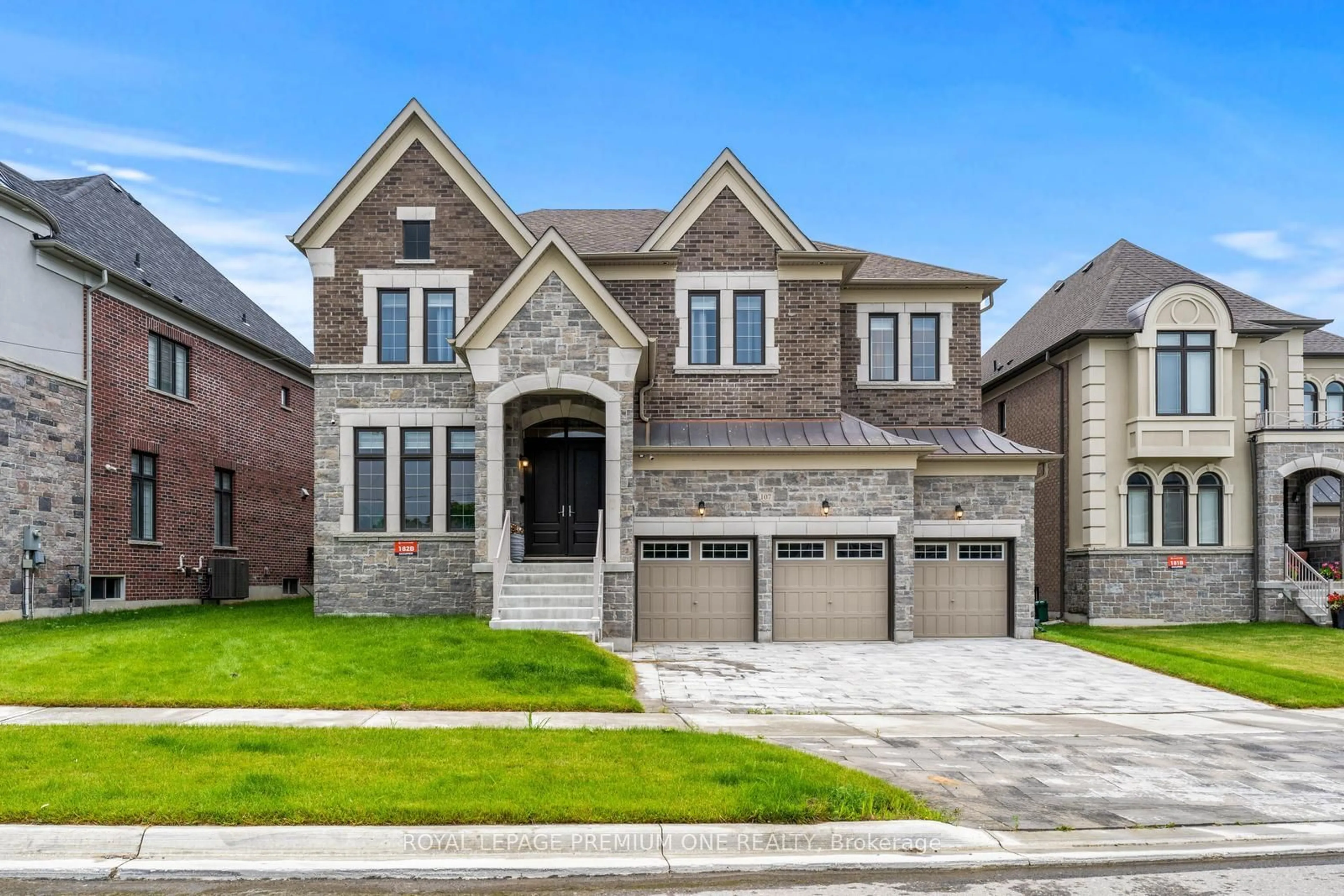 Home with brick exterior material for 107 Appleyard Ave, Vaughan Ontario L4H 4N3