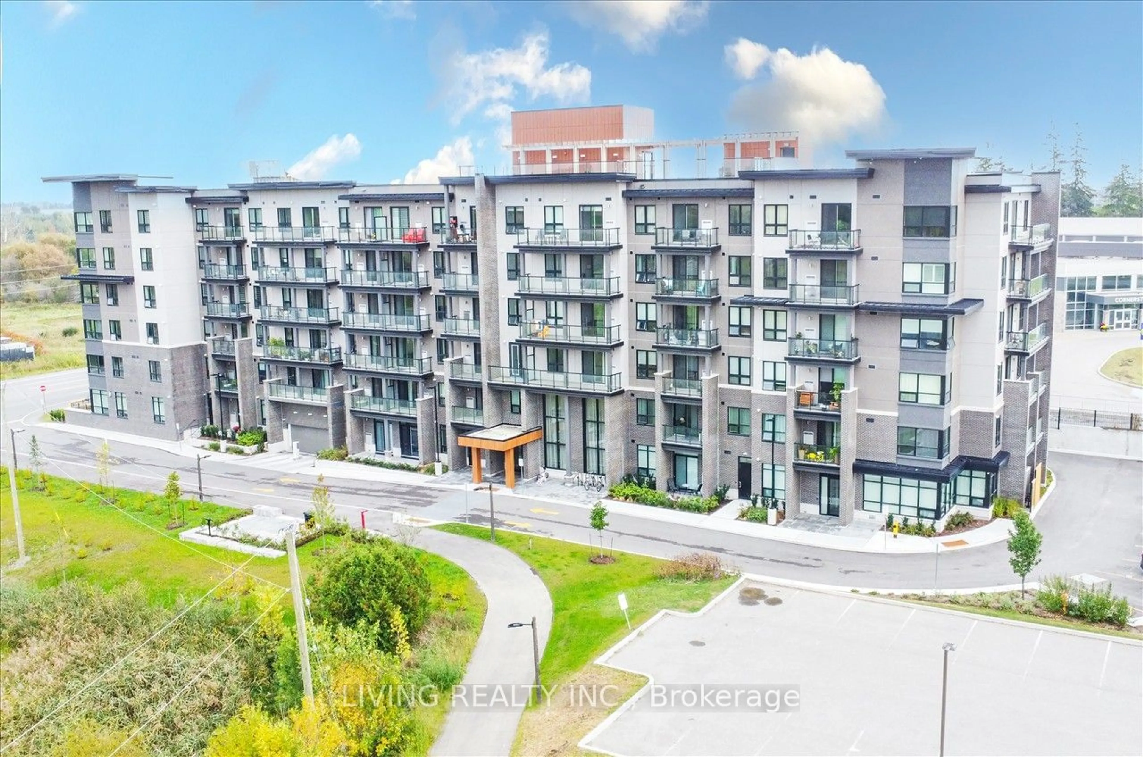 A pic from exterior of the house or condo, the front or back of building for 9700 Ninth Line #606, Markham Ontario L6B 1A8