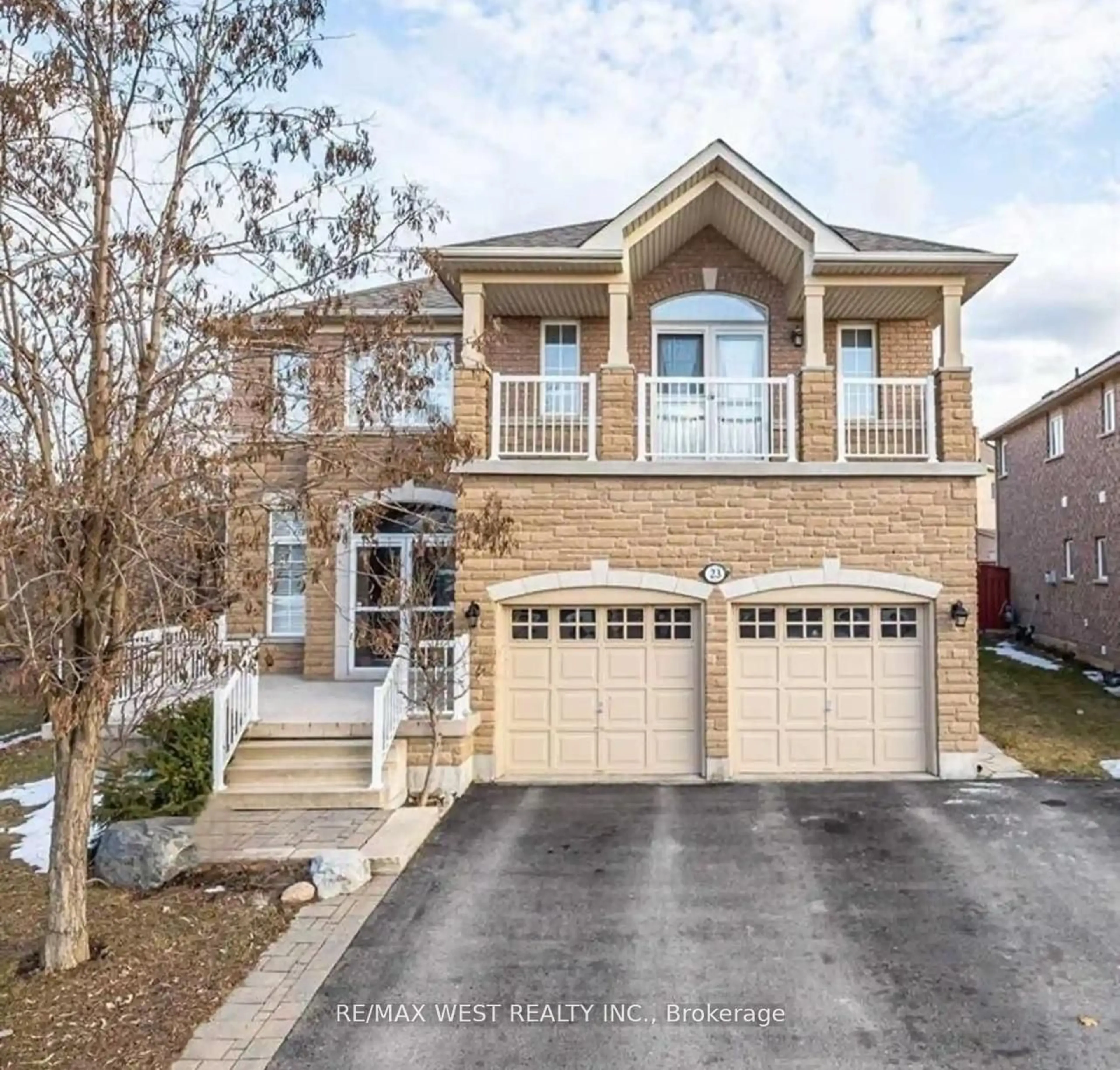 Home with brick exterior material for 23 Sunset Rdge, Vaughan Ontario L4H 1W1