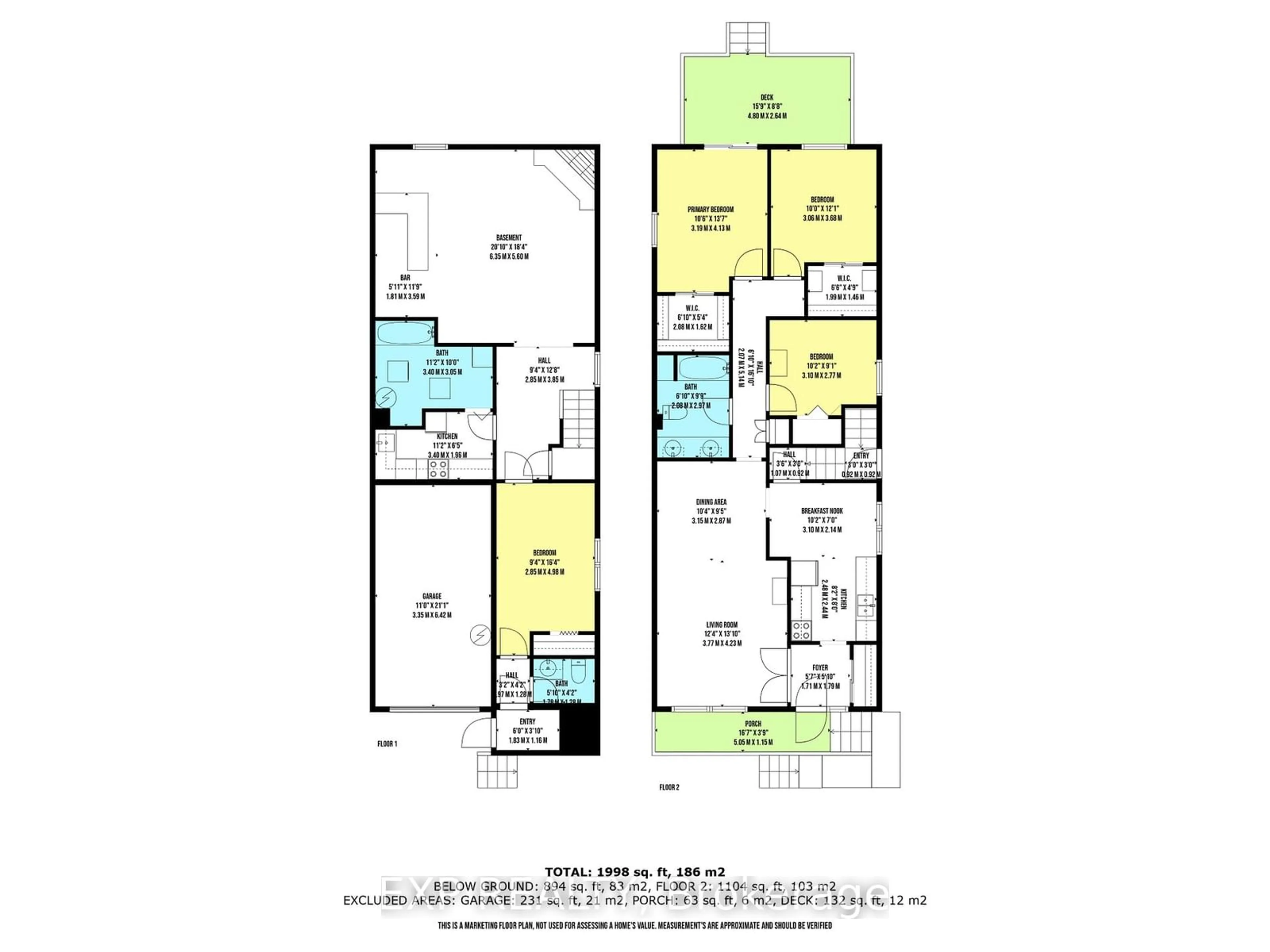 Floor plan for 722 Mountview Pl, Newmarket Ontario L3Y 3P7
