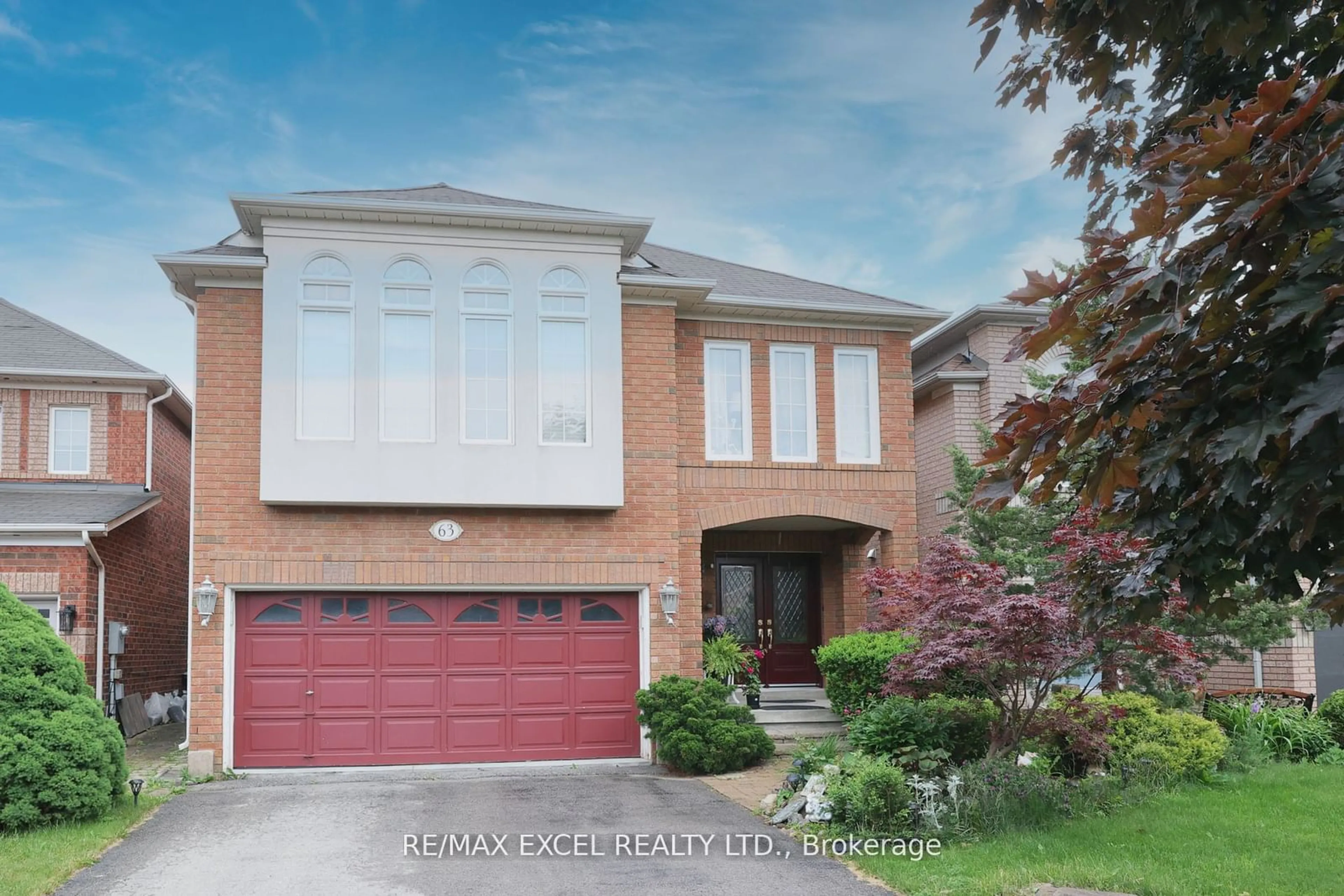 Home with brick exterior material for 63 Tierra Ave, Vaughan Ontario L6A 2Z6