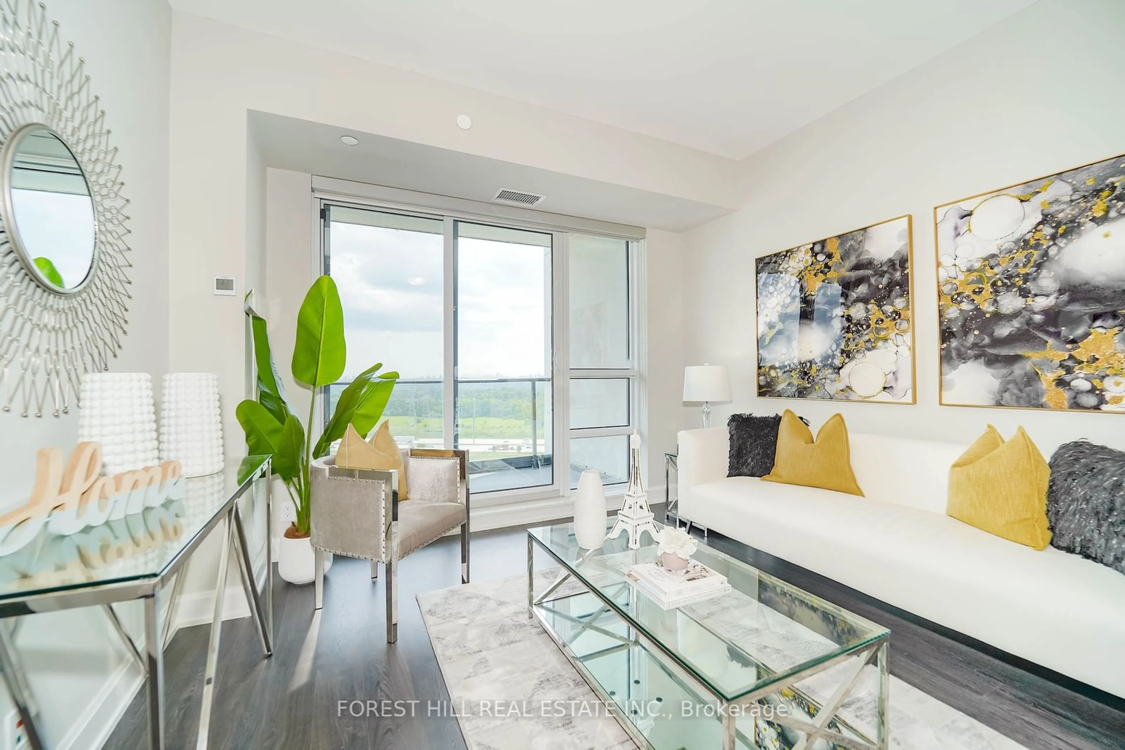 Living room for 12 Gandhi Lane #1806, Markham Ontario L3T 0G8