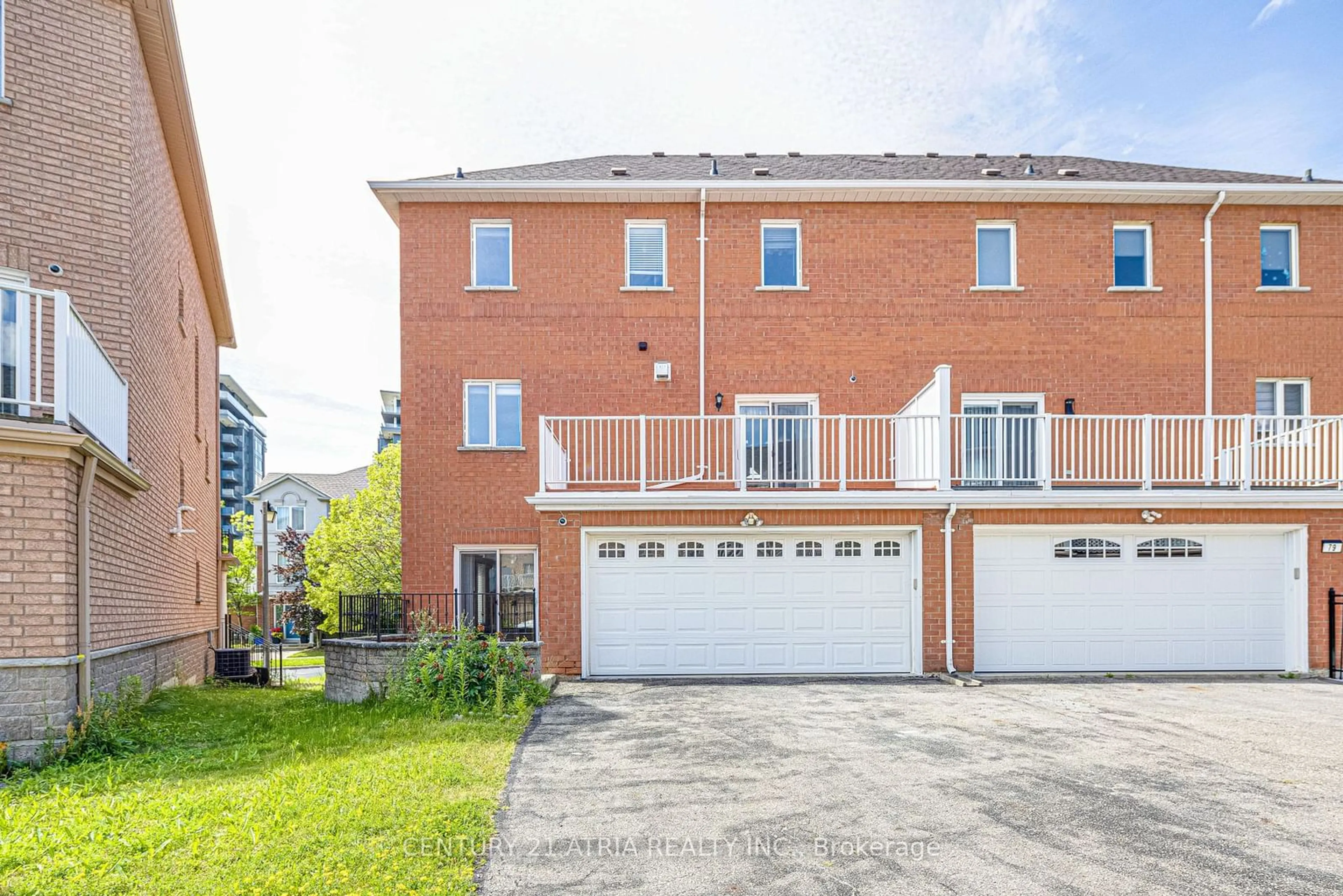 A pic from exterior of the house or condo for 77 Leitchcroft Cres, Markham Ontario M3T 7T9