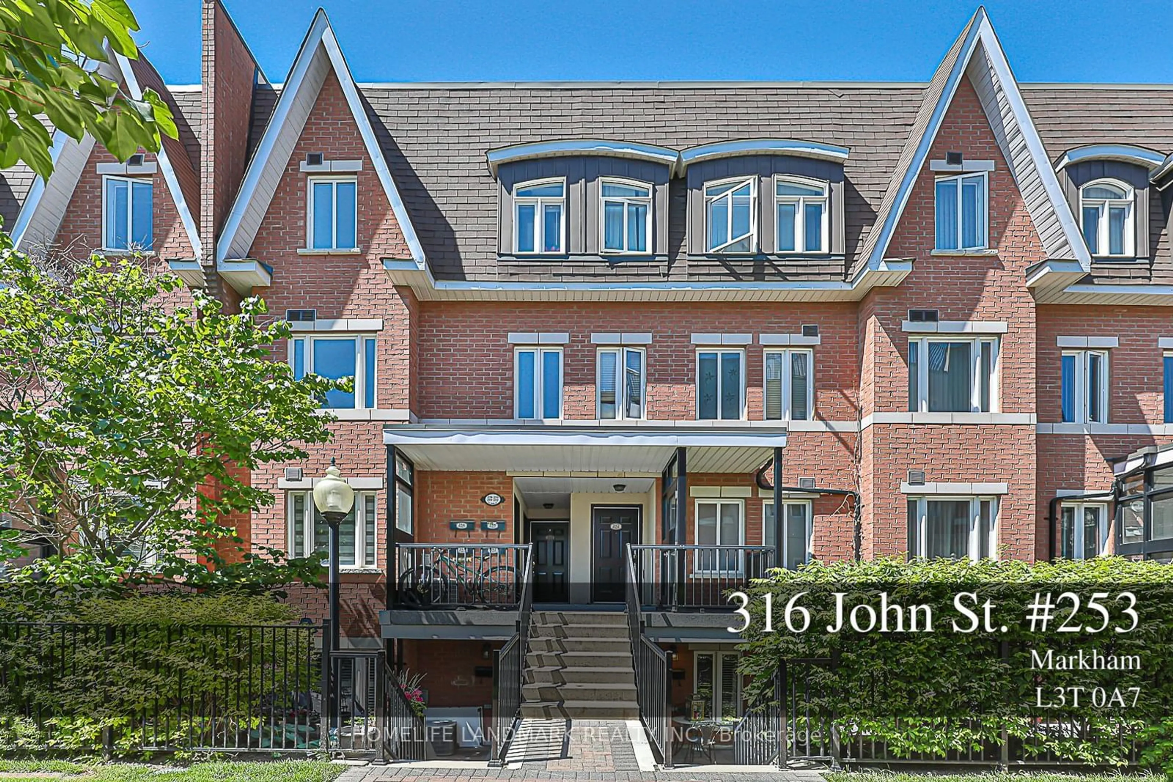 A pic from exterior of the house or condo for 316 John St #253, Markham Ontario L3T 0A7