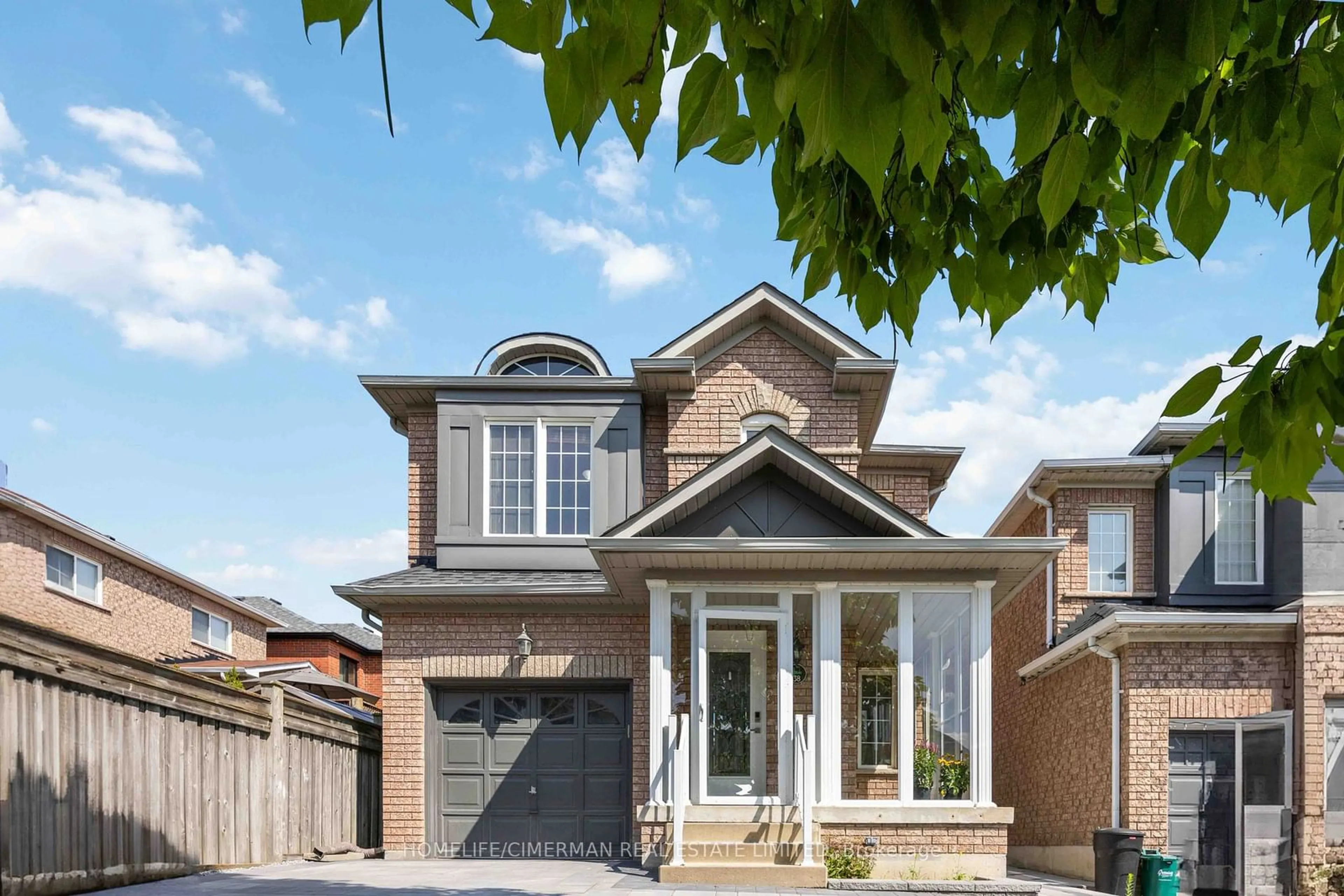 Home with brick exterior material for 38 Goyo Gate, Vaughan Ontario L6A 3T4