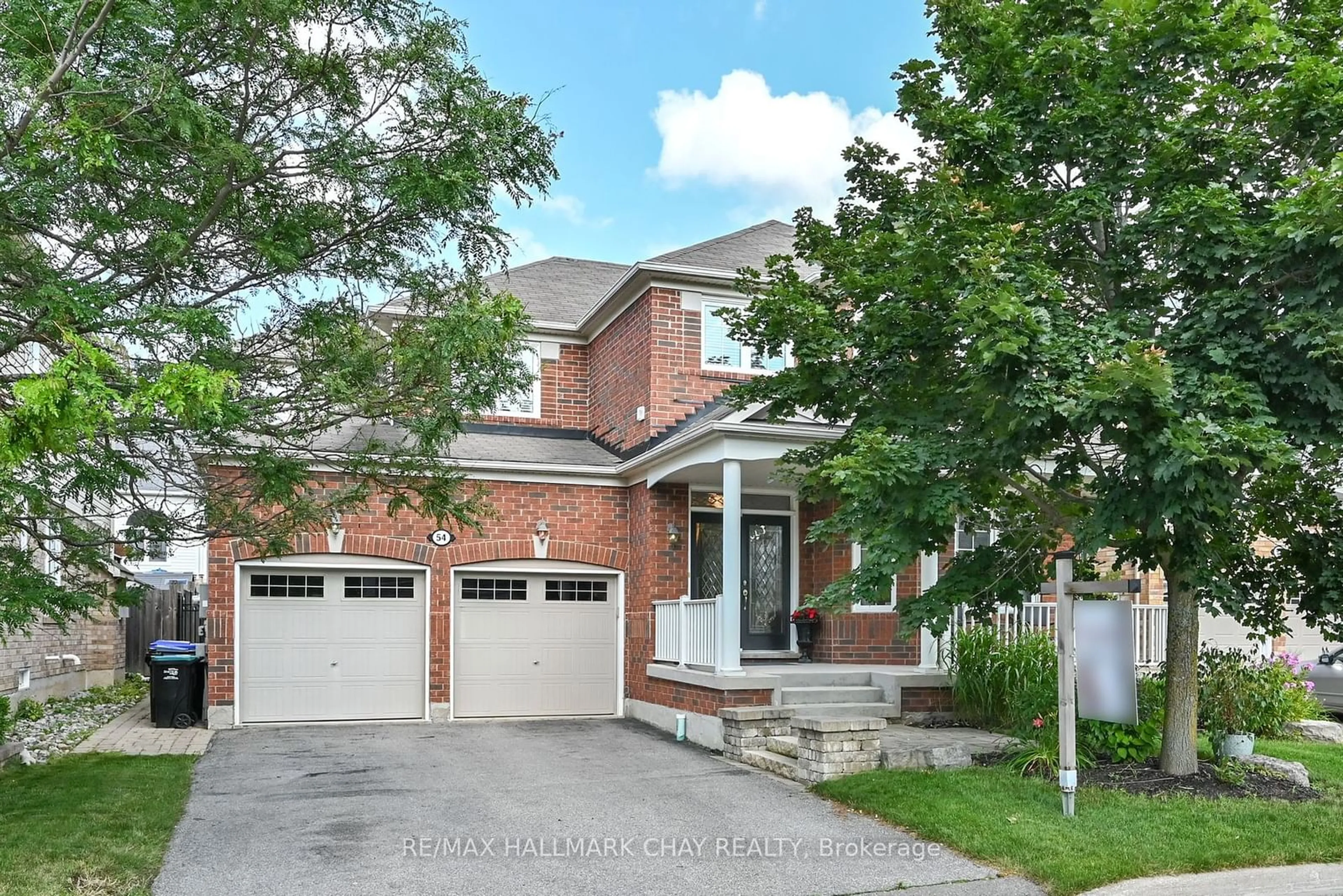 Home with brick exterior material for 54 Nunn Cres, New Tecumseth Ontario L9R 0C7