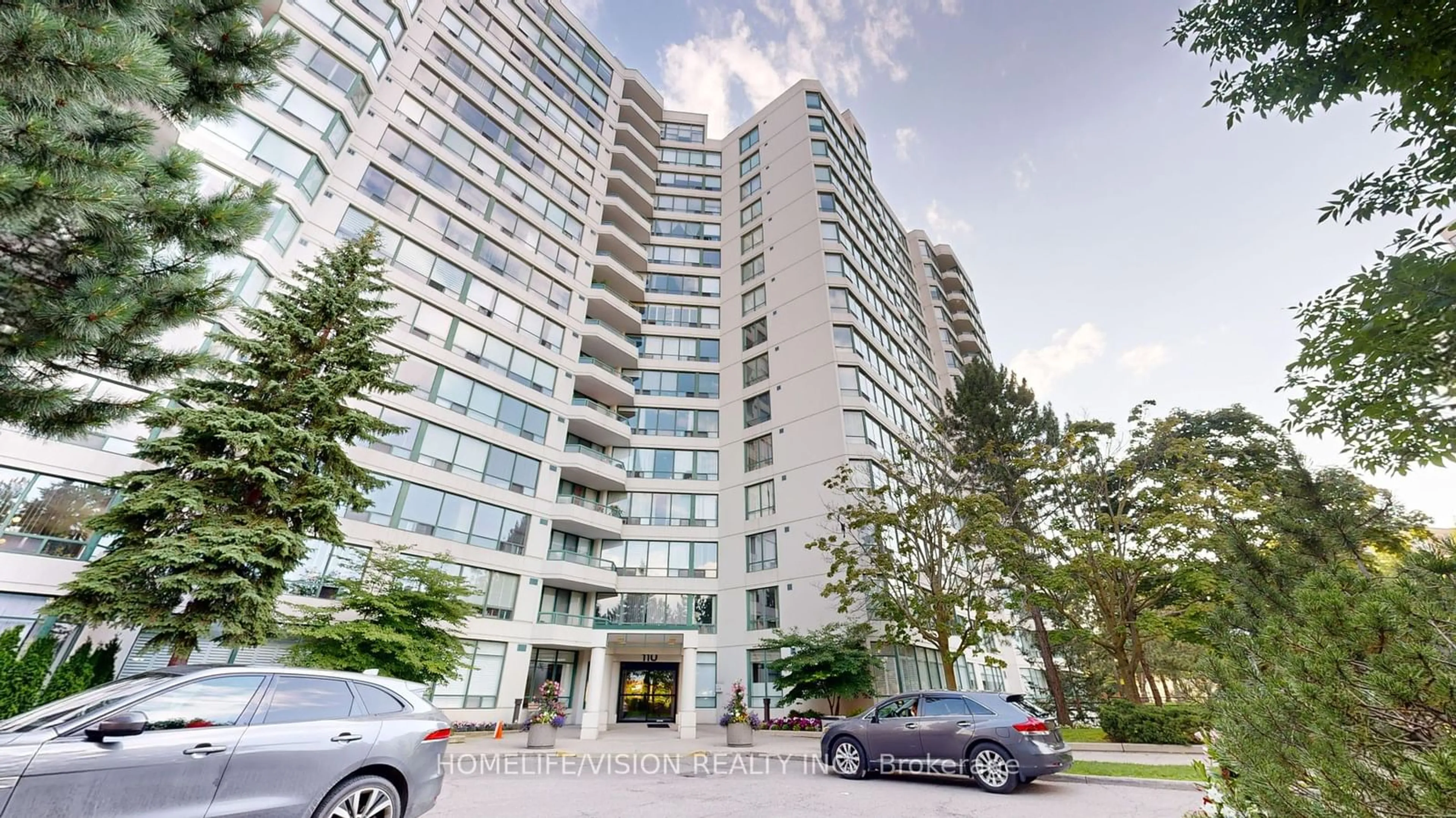 A pic from exterior of the house or condo for 110 Promenade Circ #1105, Vaughan Ontario L4J 7W8