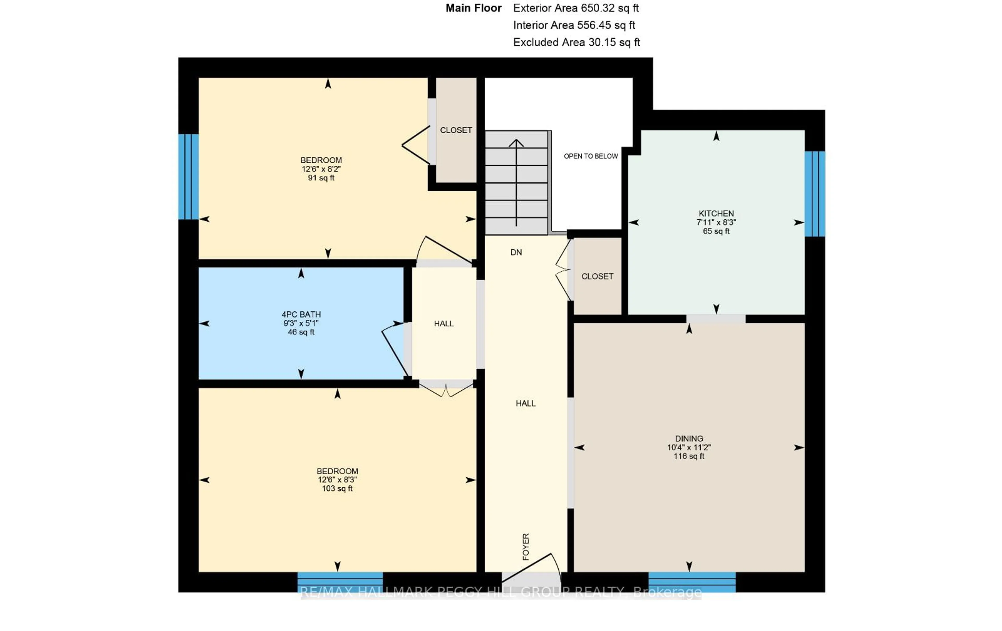 Floor plan for 47 Sandsprings Cres, Essa Ontario L0M 1B0