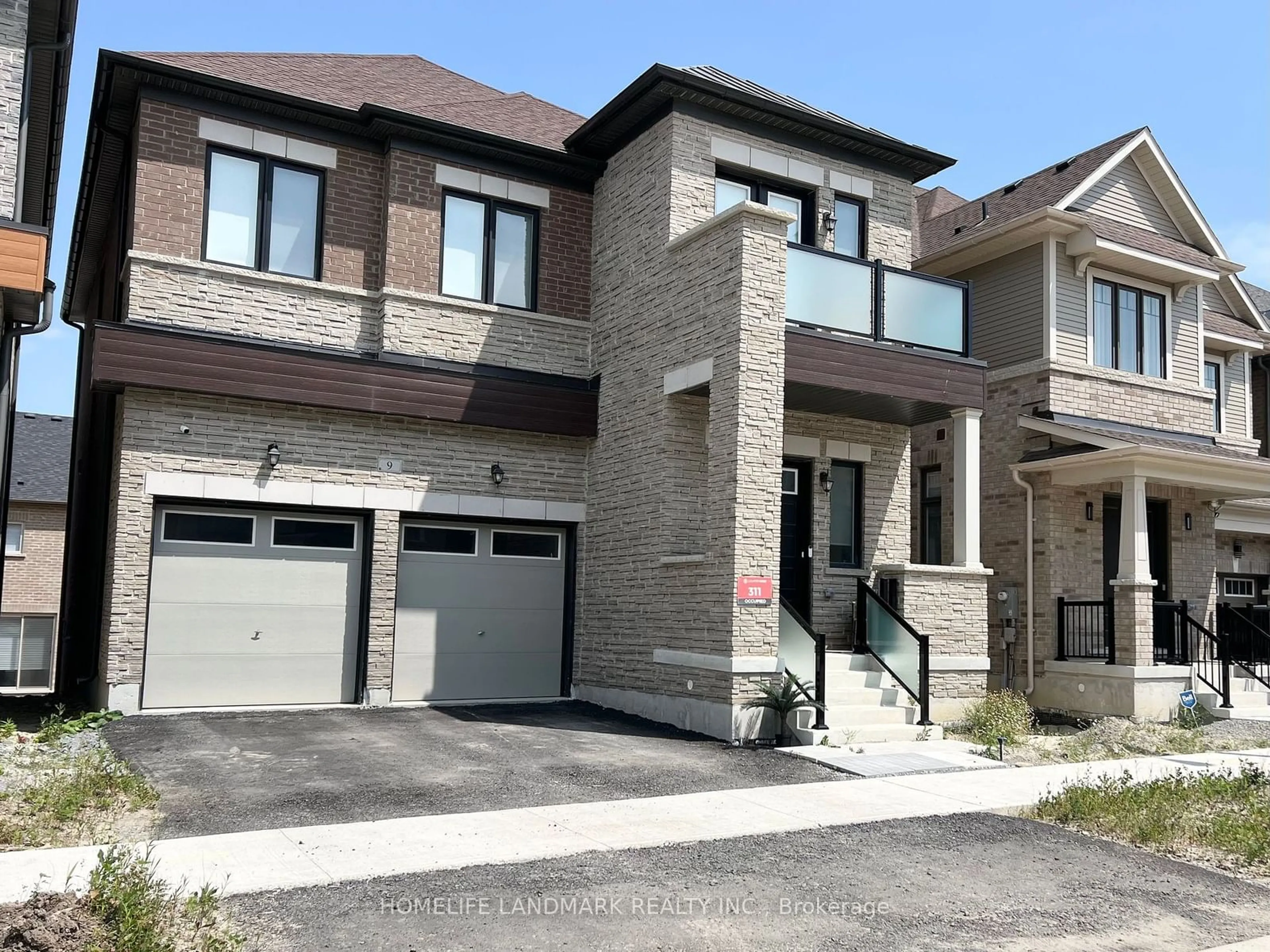 Home with brick exterior material for 9 Perigo Crt, Richmond Hill Ontario L4E 1K3