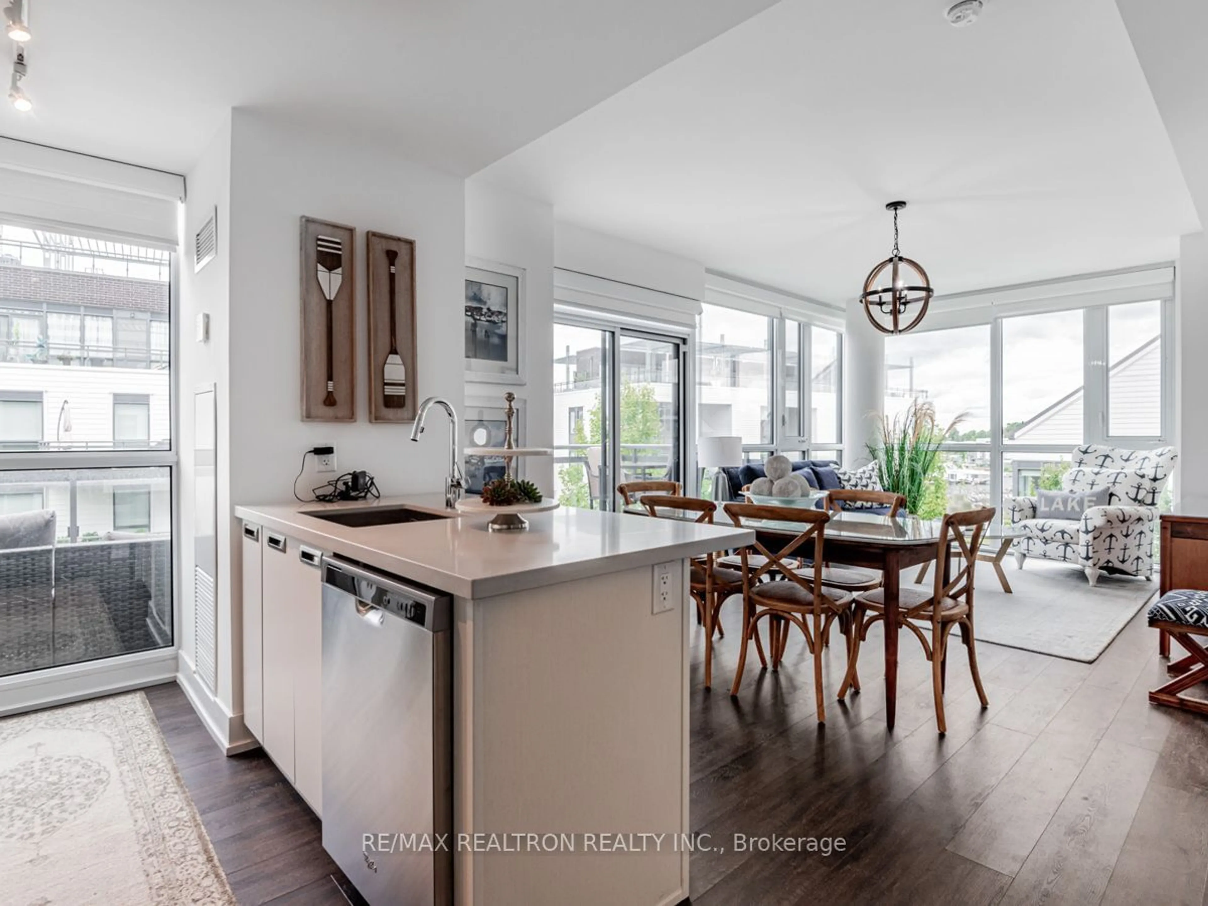 Contemporary kitchen for 271 Sea Ray Ave #B307, Innisfil Ontario L9S 0L8
