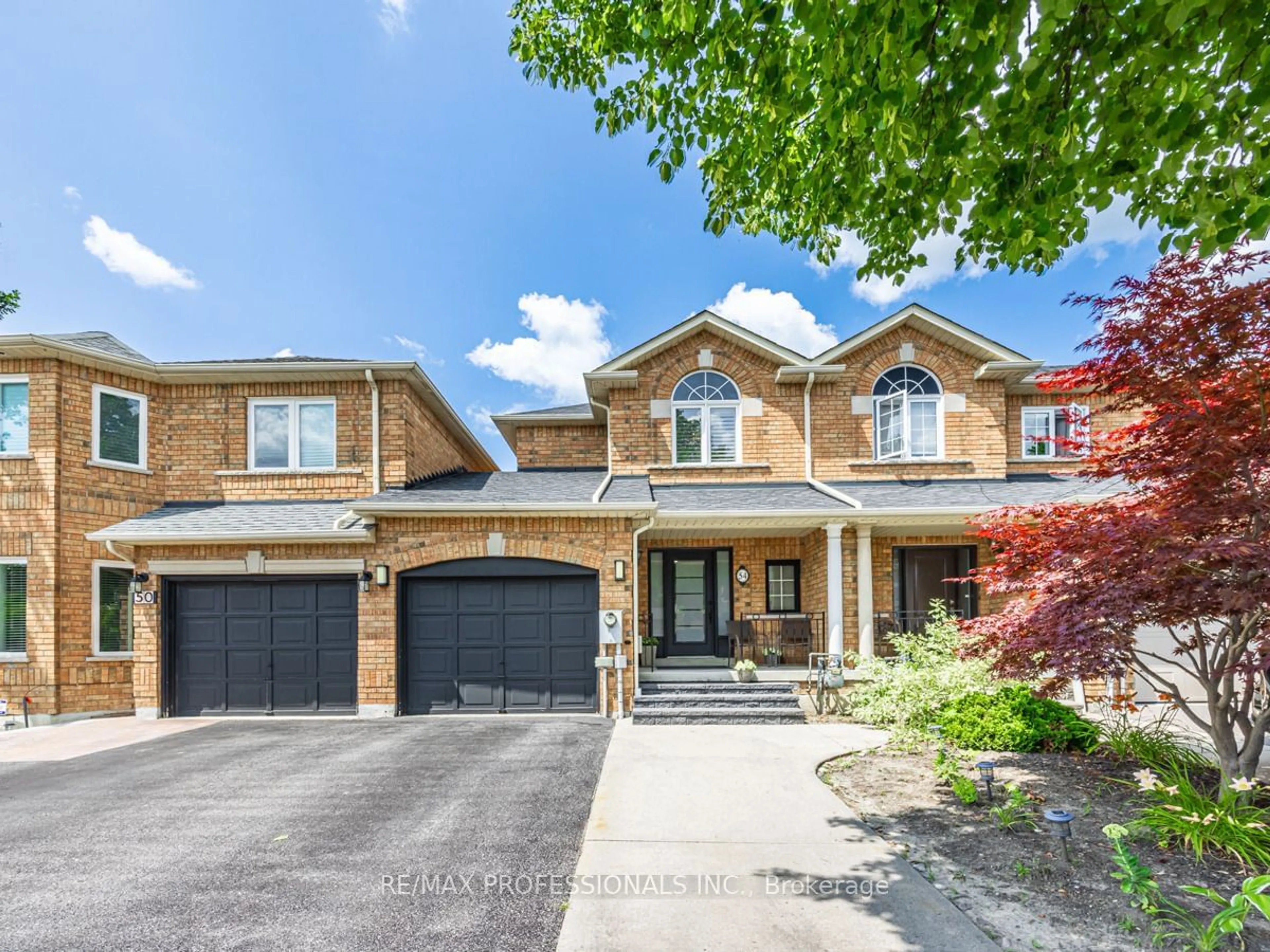 Home with brick exterior material for 54 Monte Carlo Dr, Vaughan Ontario L4H 1T3
