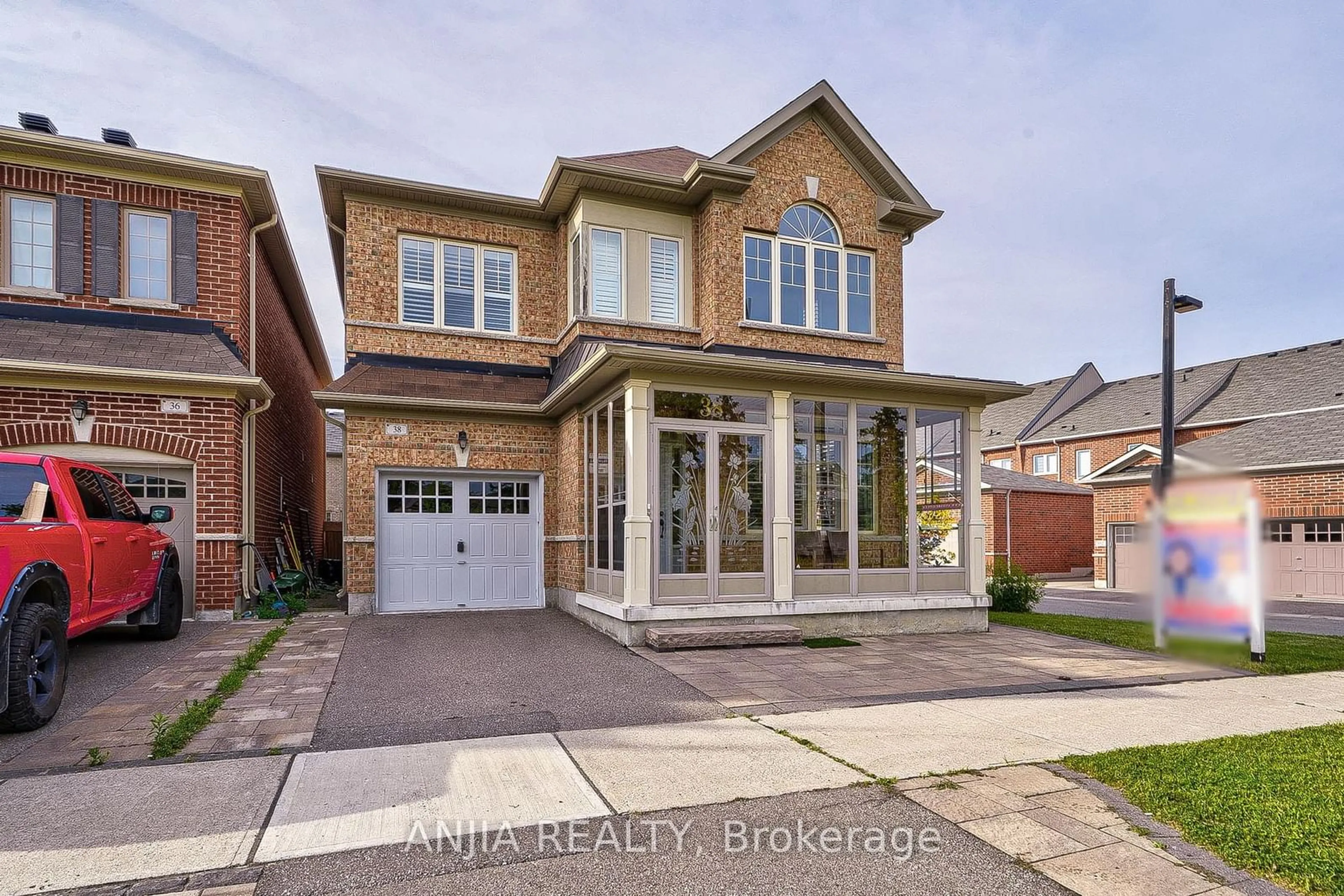 Home with brick exterior material for 38 Henry Bauer Ave, Markham Ontario L6C 1N7