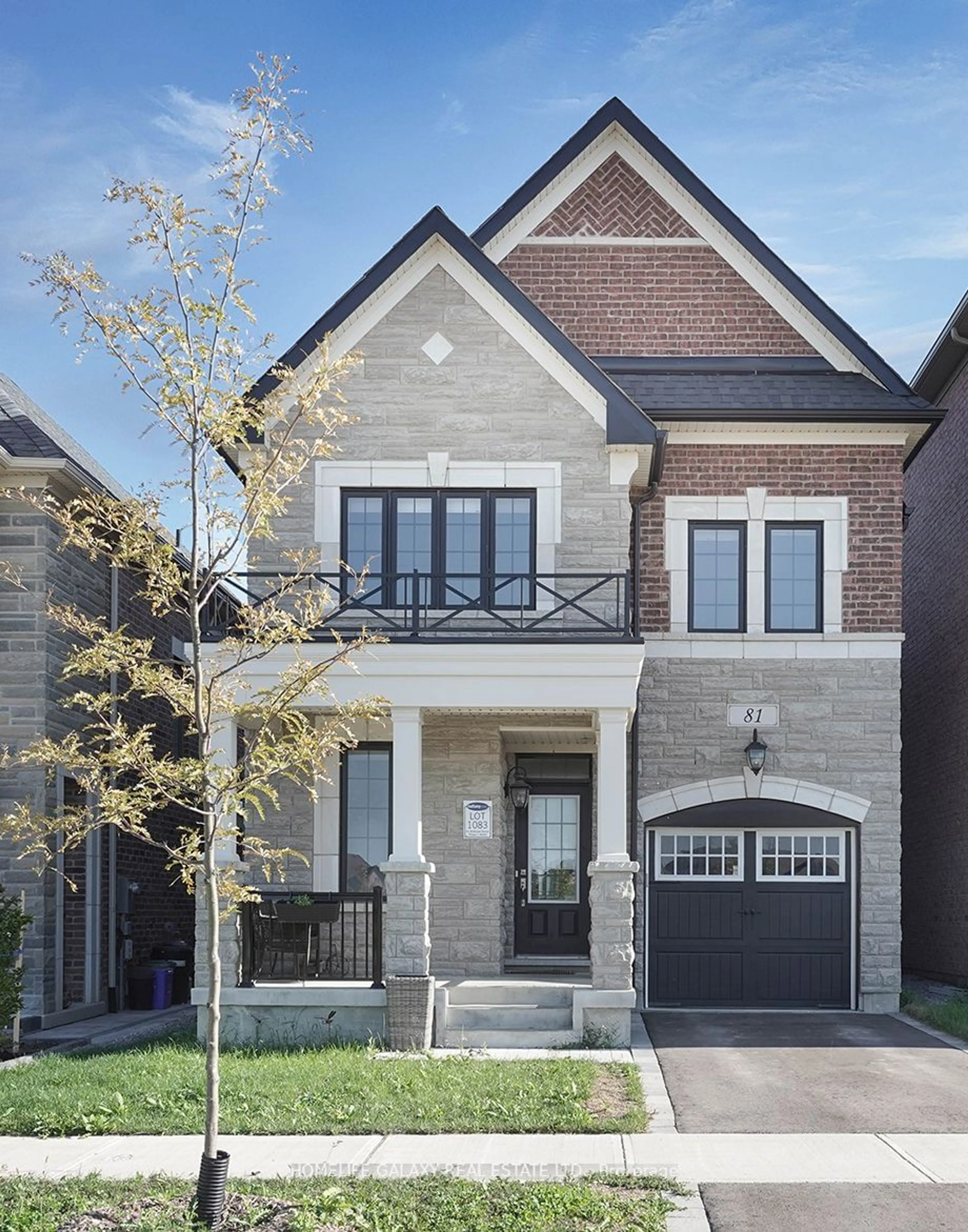 Home with brick exterior material for 81 Mcmichael Ave, Vaughan Ontario L4H 4T2