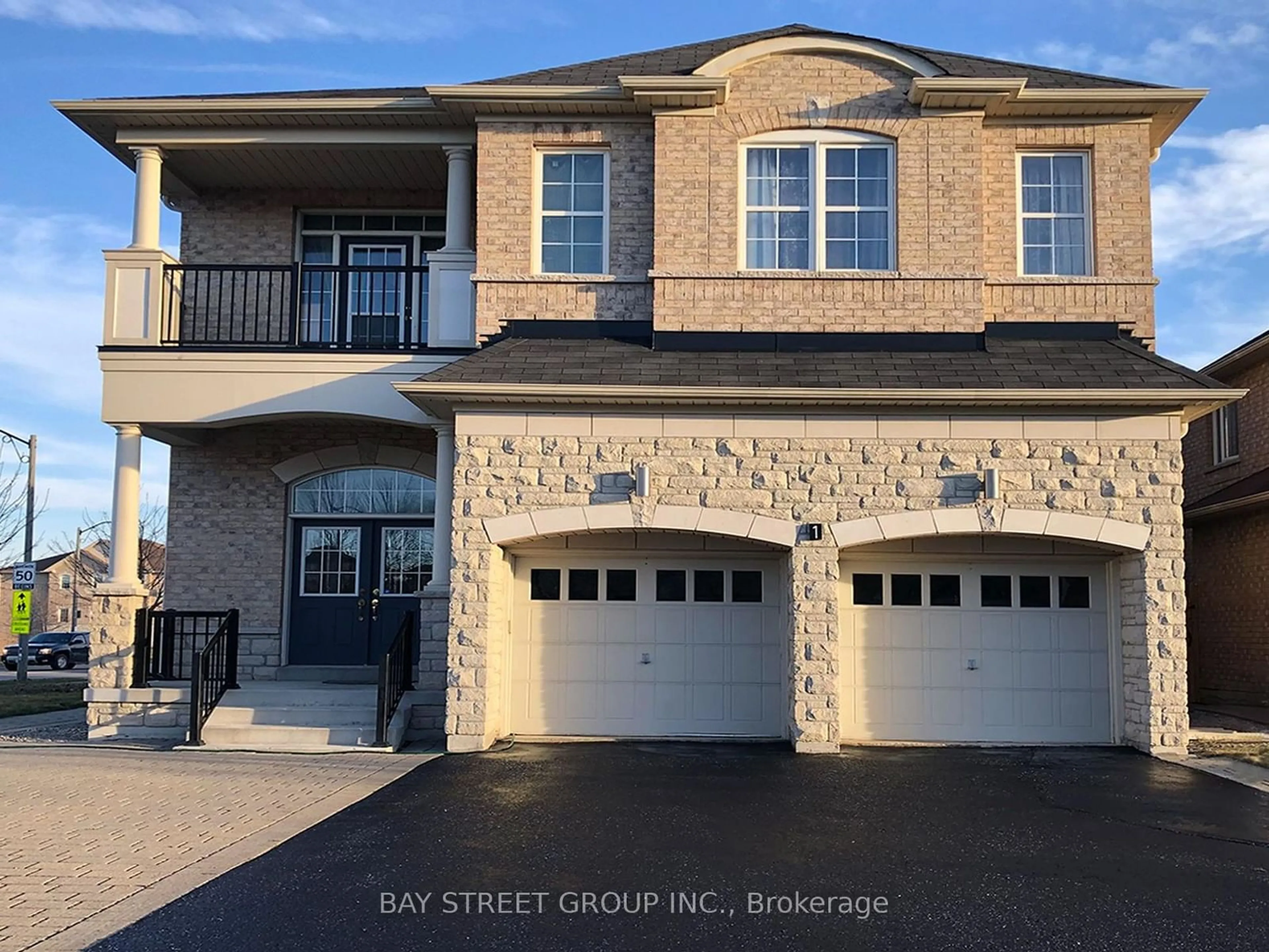 Home with brick exterior material for 1 Ascalon Dr, Vaughan Ontario L6A 0M6