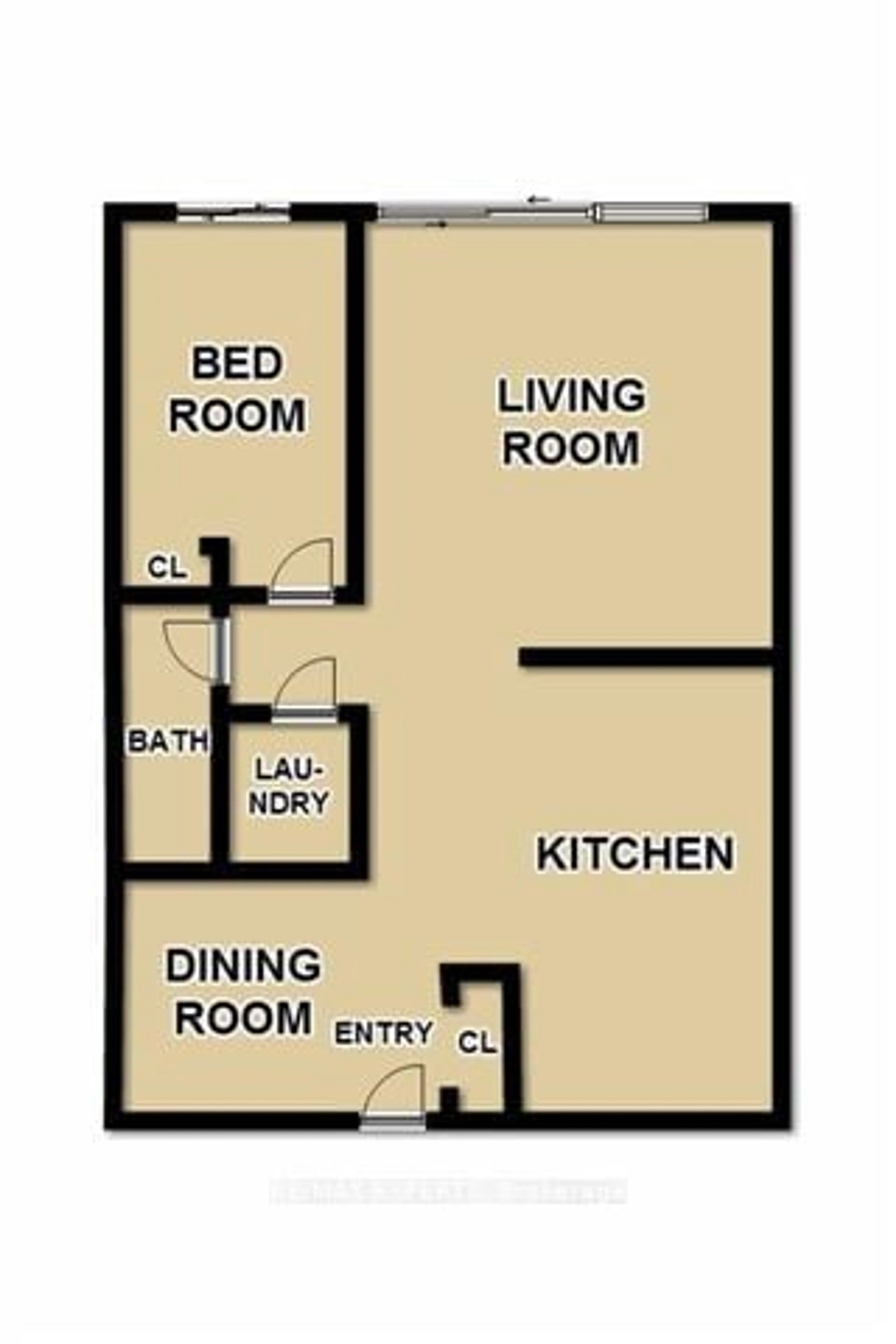 Floor plan for 281 Woodbridge Ave #519, Vaughan Ontario L4L 0C6