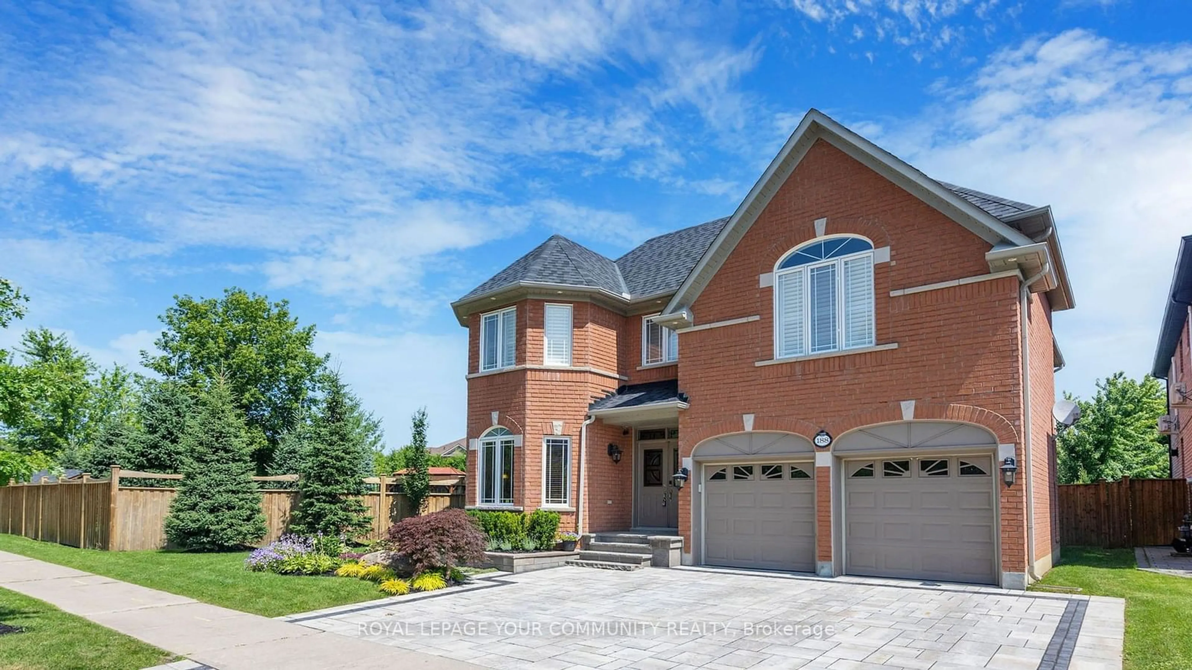 Home with brick exterior material for 188 Coon's Rd, Richmond Hill Ontario L4E 4R3