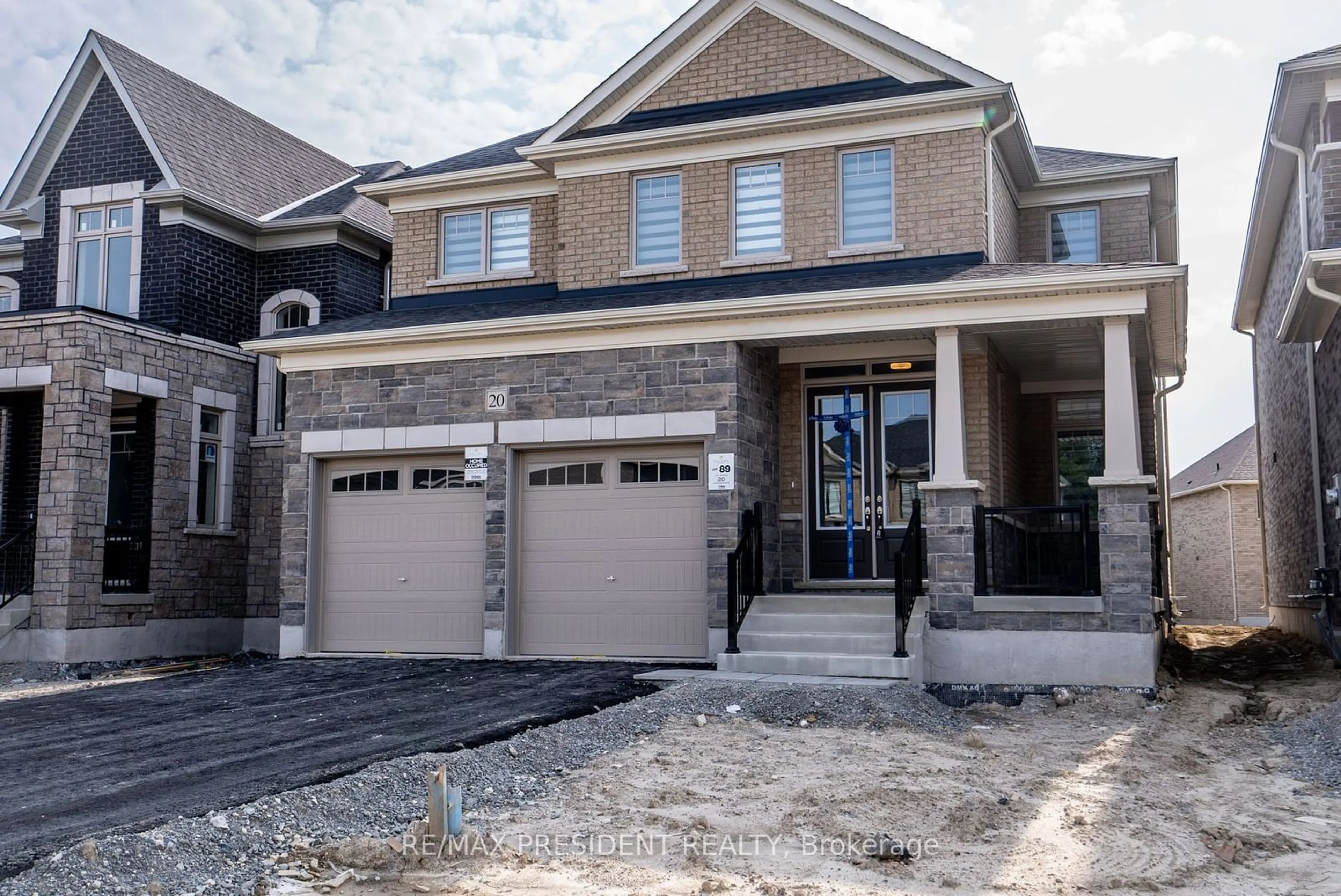 Home with brick exterior material for 20 Hummingbird Grve, Adjala-Tosorontio Ontario L0G 1W0