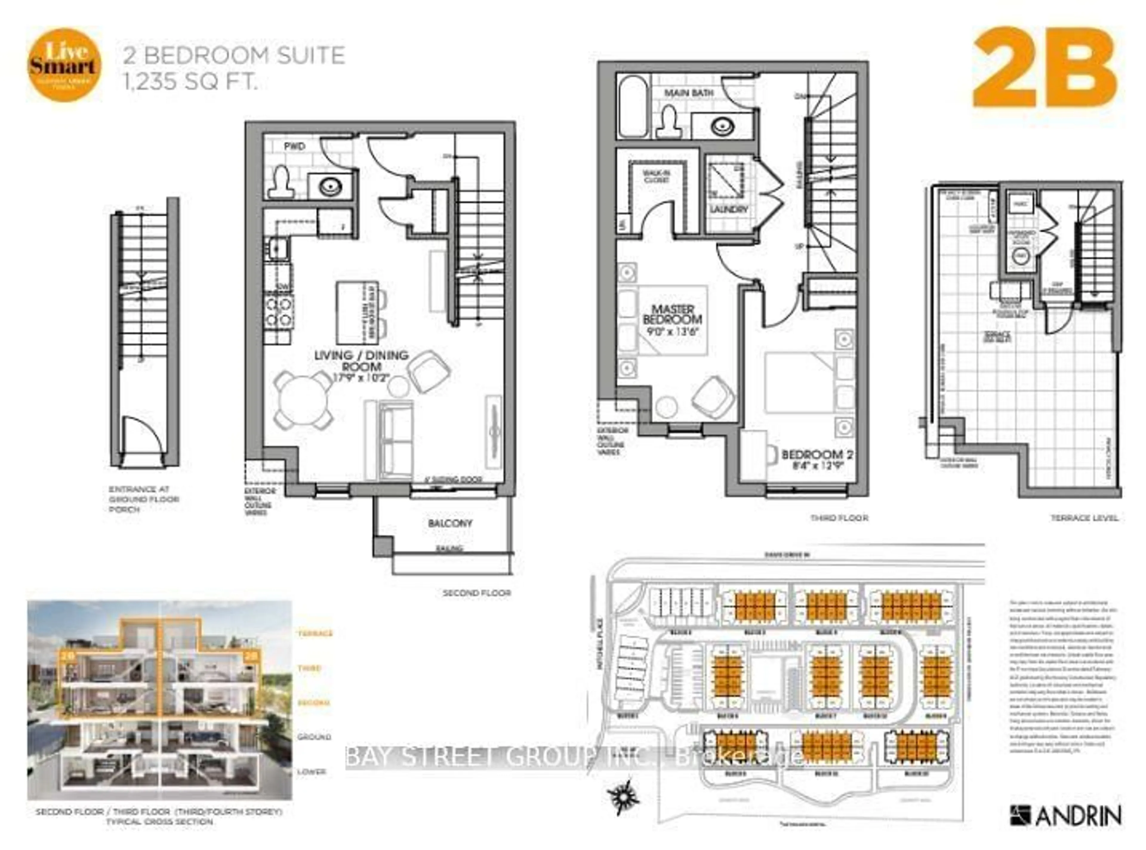 Floor plan for 540 Davis Rd #235, Newmarket Ontario L3Y 4V9