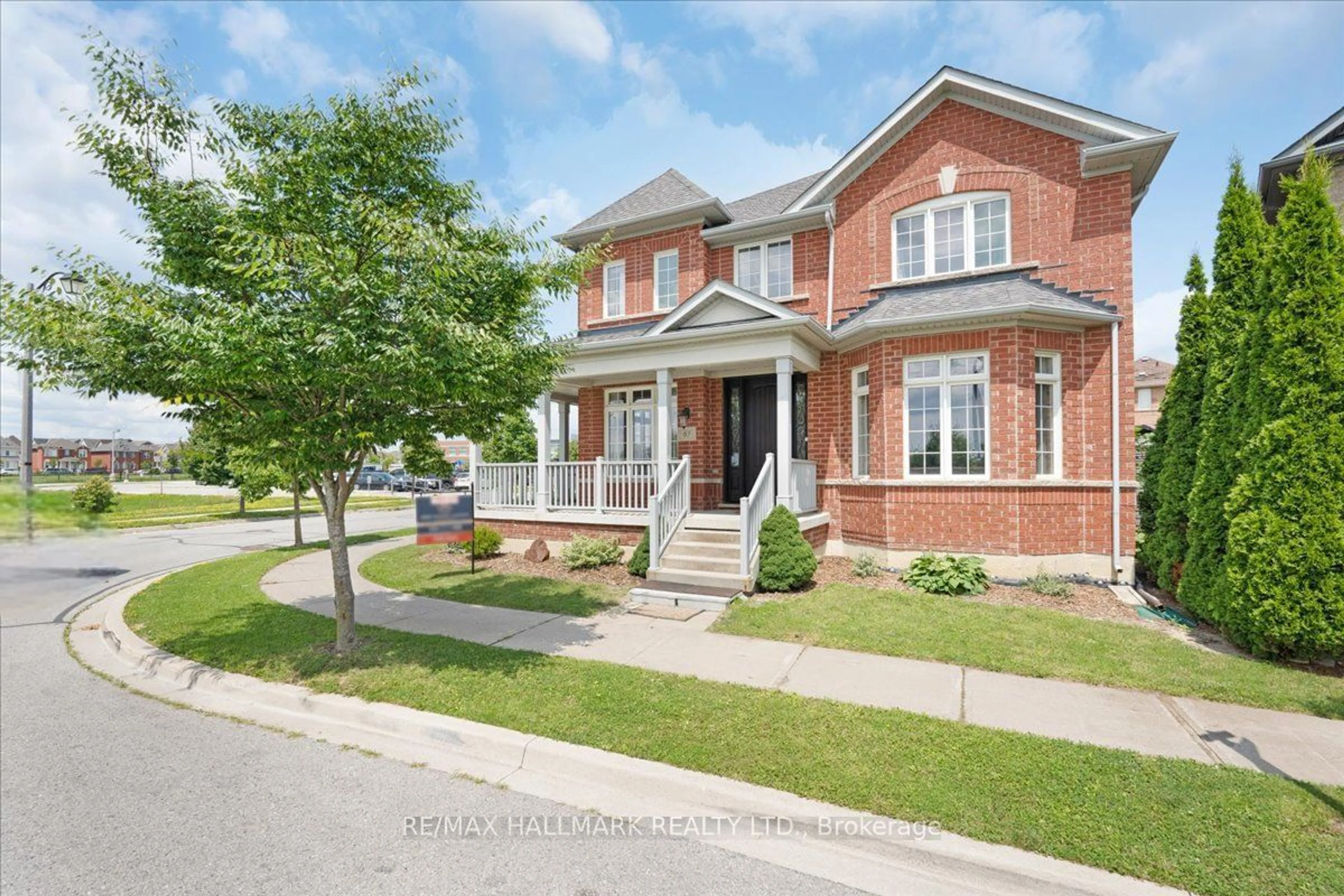 Home with brick exterior material for 65 John Allan Cameron St, Markham Ontario L6B 0P8