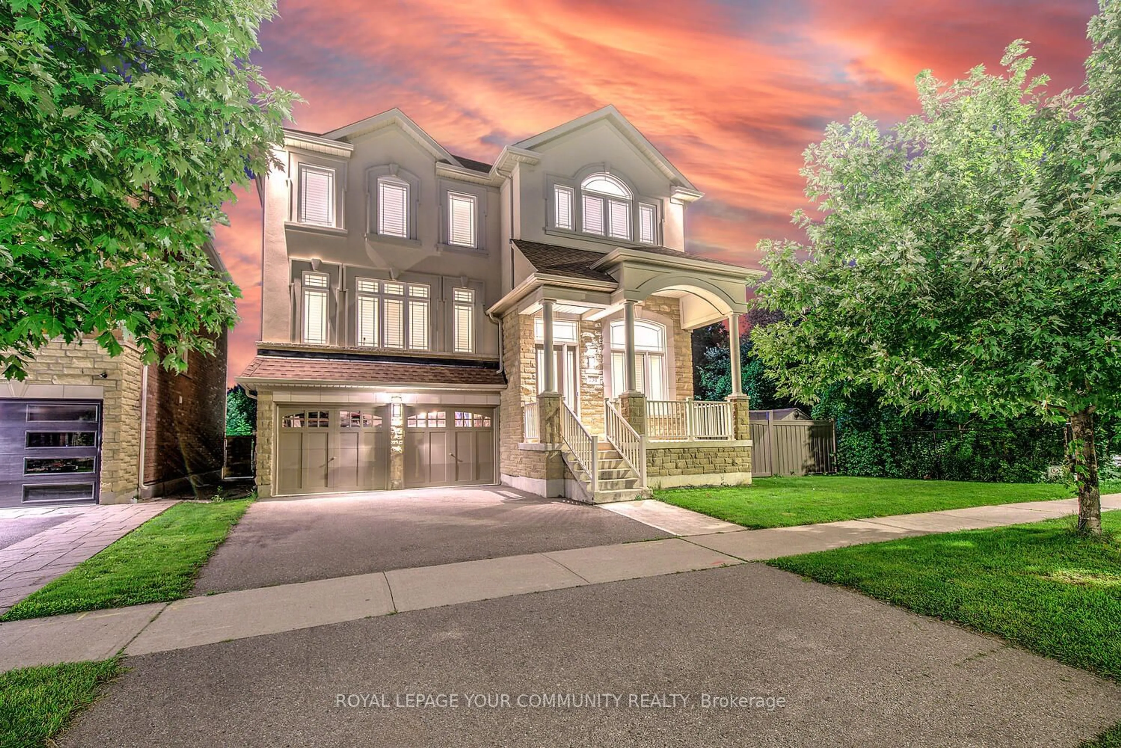 Frontside or backside of a home for 136 Lebovic Campus Dr, Vaughan Ontario L6A 4M1