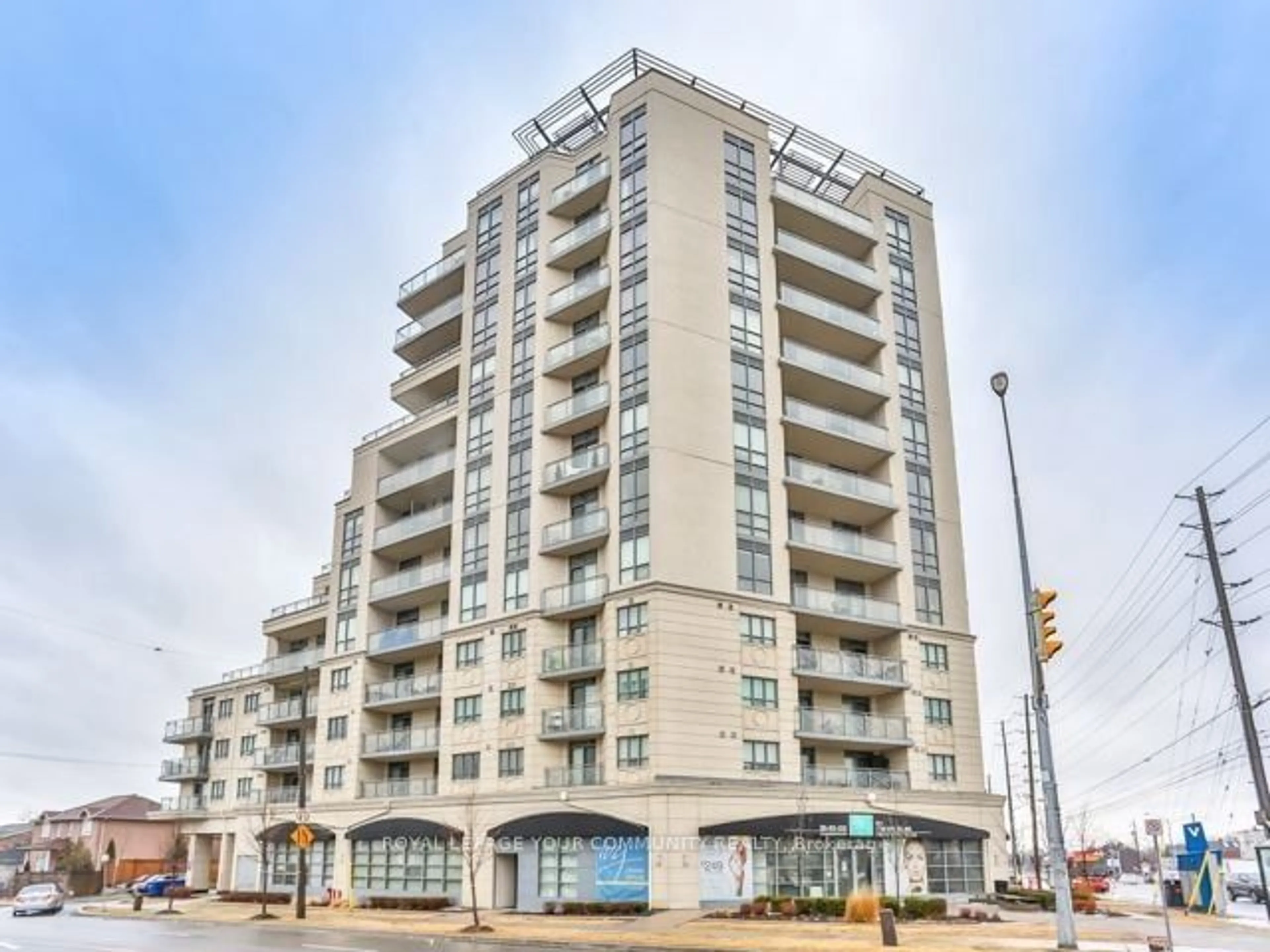 A pic from exterior of the house or condo for 7730 Kipling Ave #1106, Vaughan Ontario L4L 1Y9