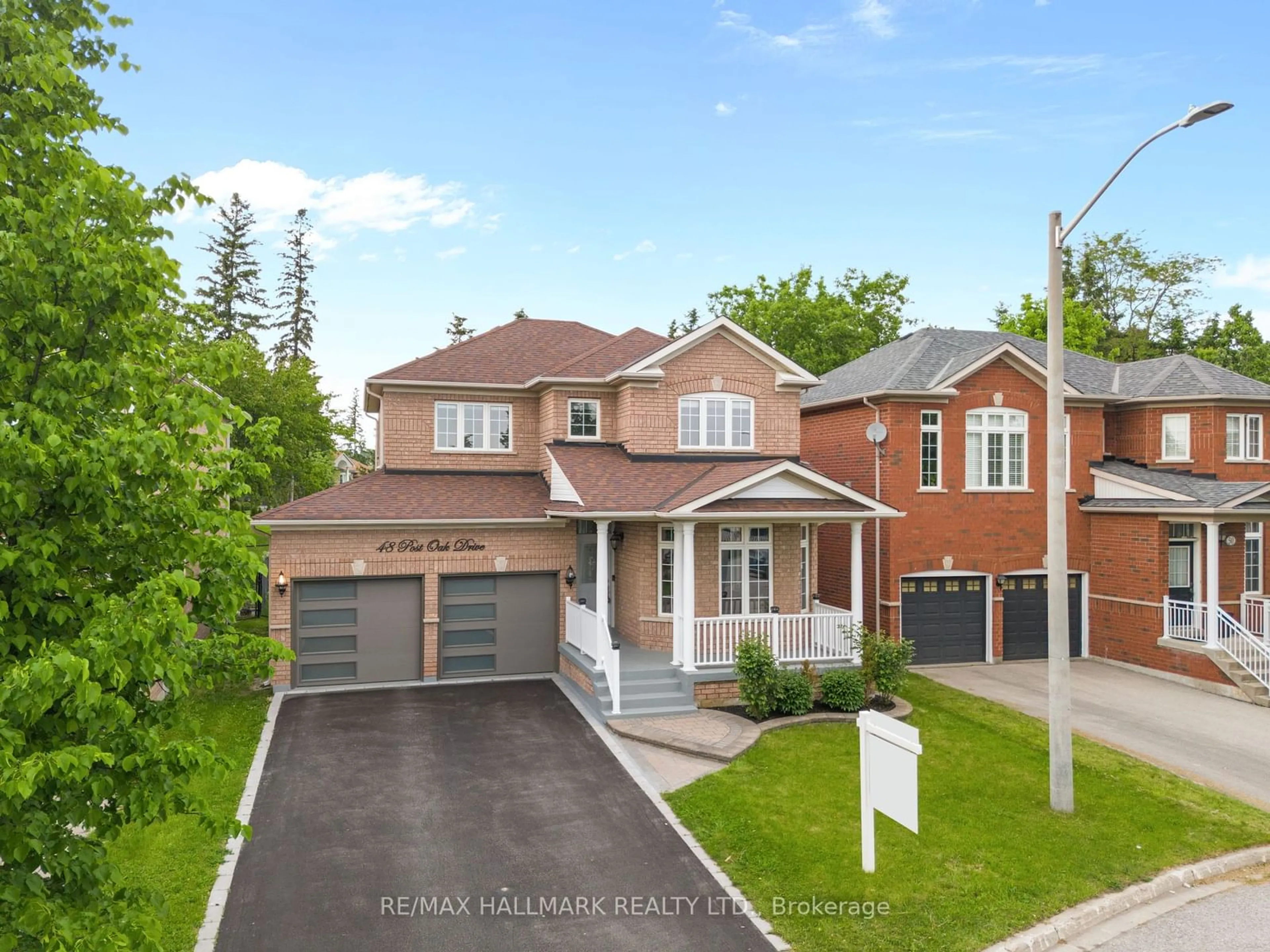 Home with brick exterior material for 48 Post Oak Dr, Richmond Hill Ontario L4E 4G9