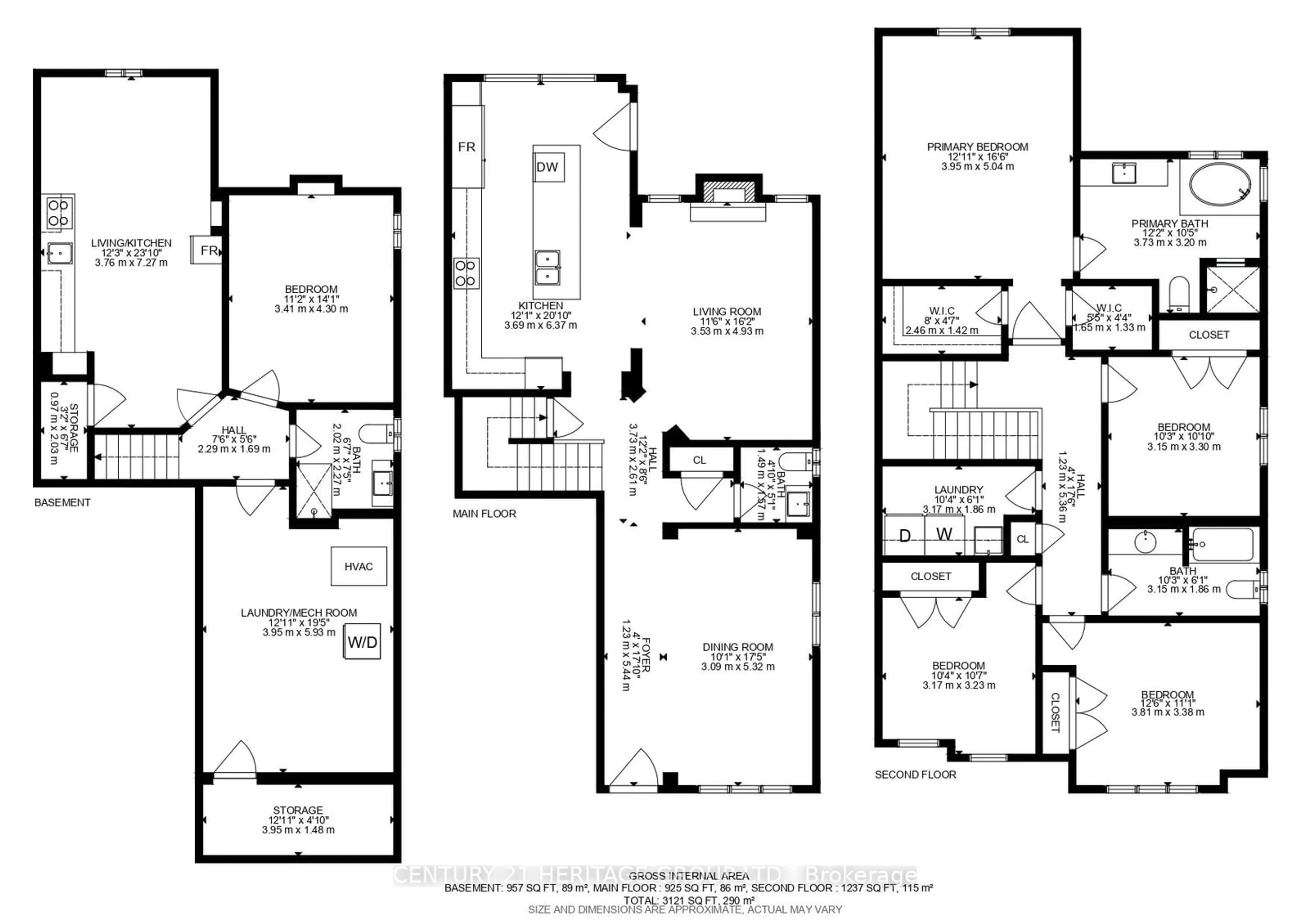 Floor plan for 47 Hawke Cres, New Tecumseth Ontario L0G 1W0