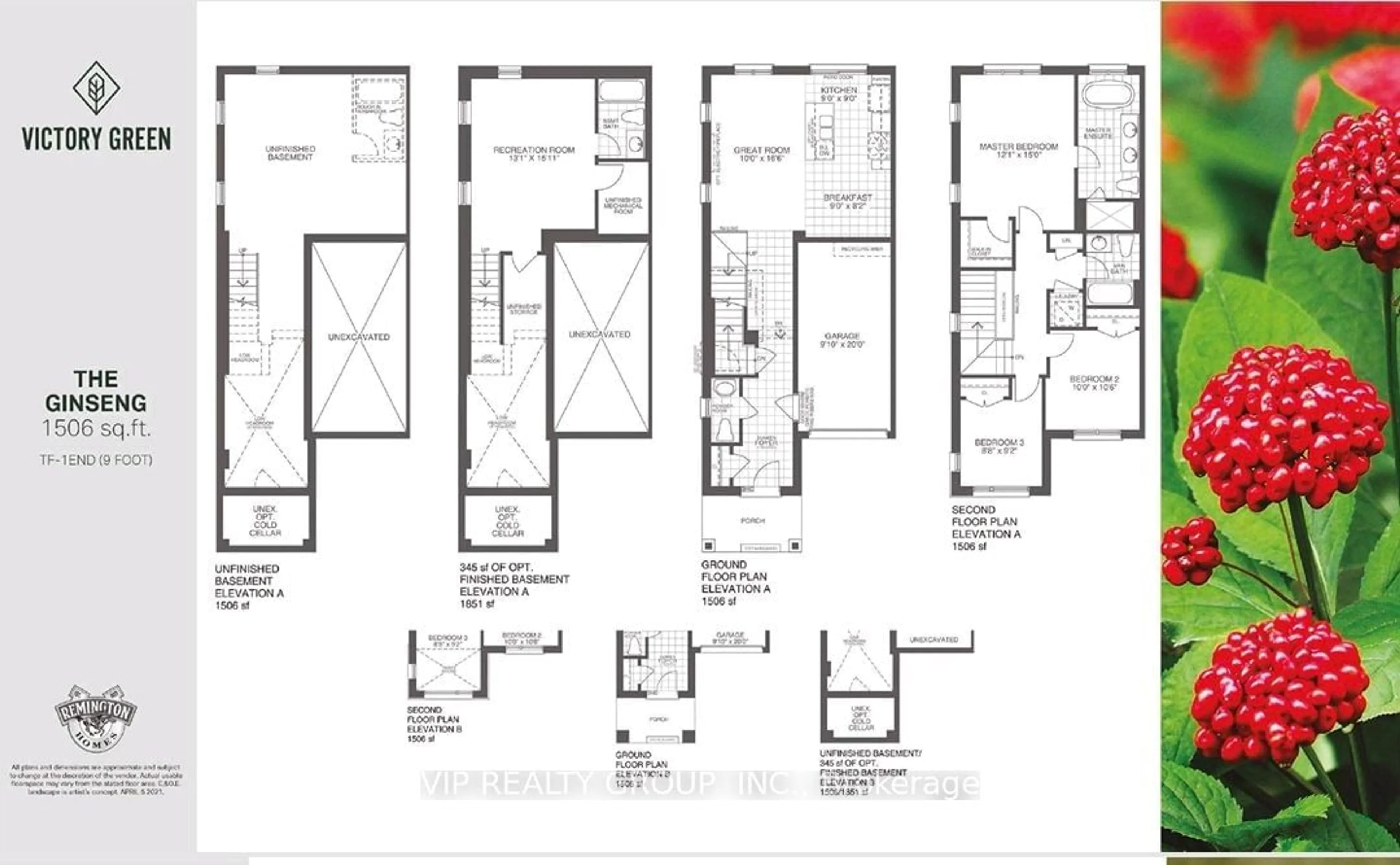 Floor plan for 0 Mumbai Dr, Markham Ontario L3S 3K5