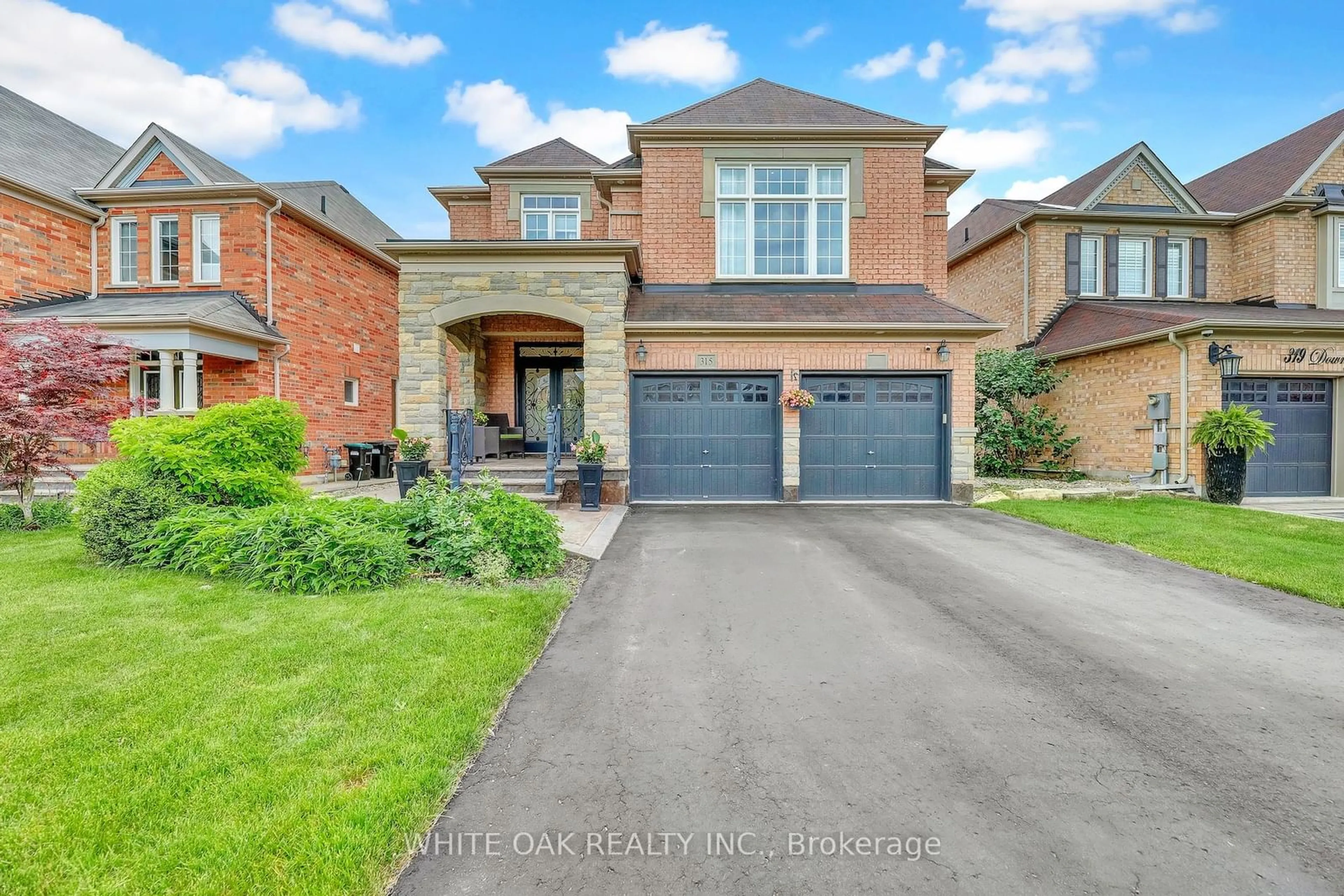 Home with brick exterior material for 315 Downy Emerald Dr, Bradford West Gwillimbury Ontario L3Z 0K2