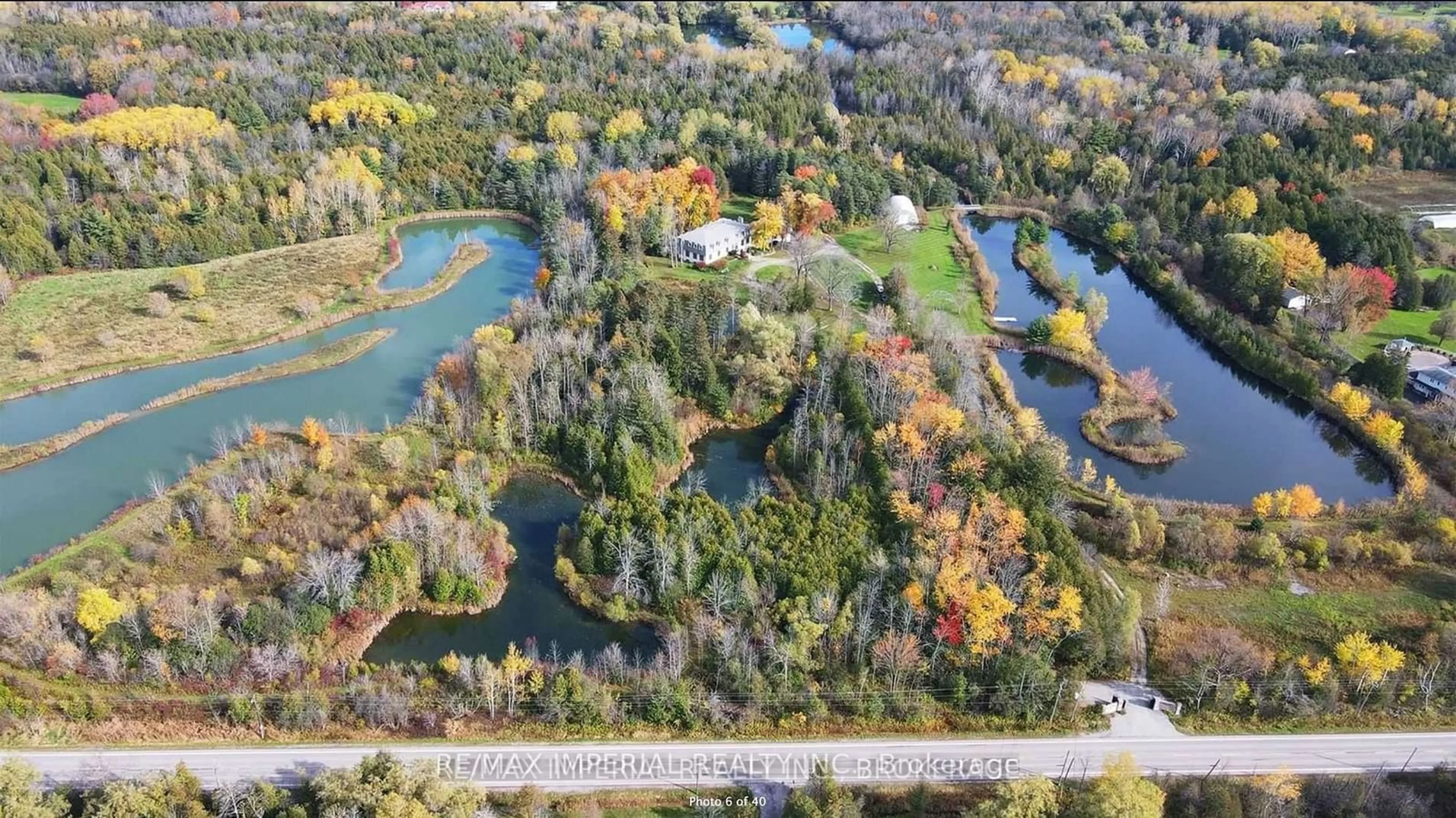 A pic from outside/outdoor area/front of a property/back of a property/a pic from drone, water/lake/river/ocean view for 13231 Kennedy Rd, Whitchurch-Stouffville Ontario L4A 7X5