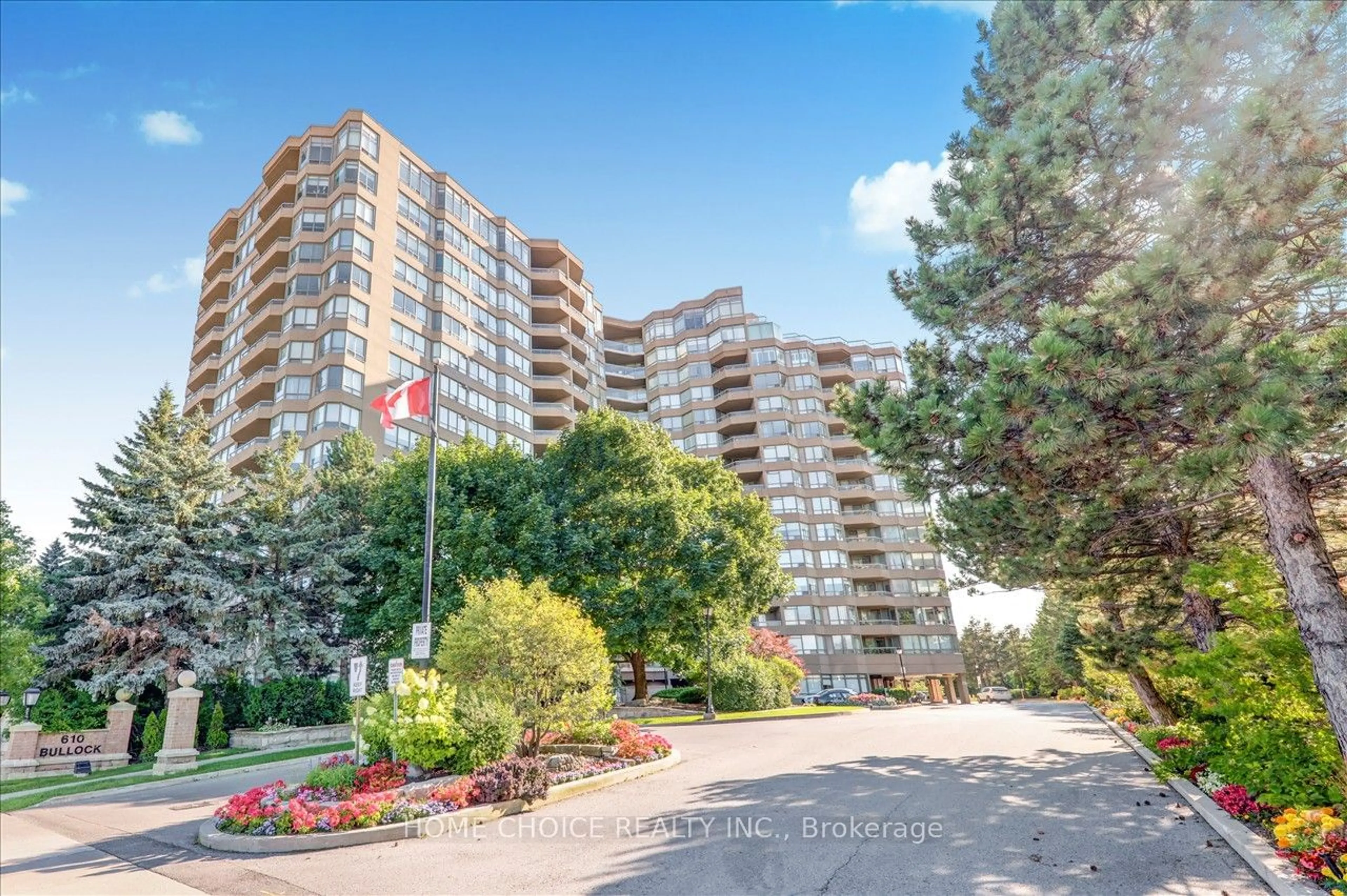 A pic from exterior of the house or condo for 610 Bullock Dr #217, Markham Ontario L3R 0G1
