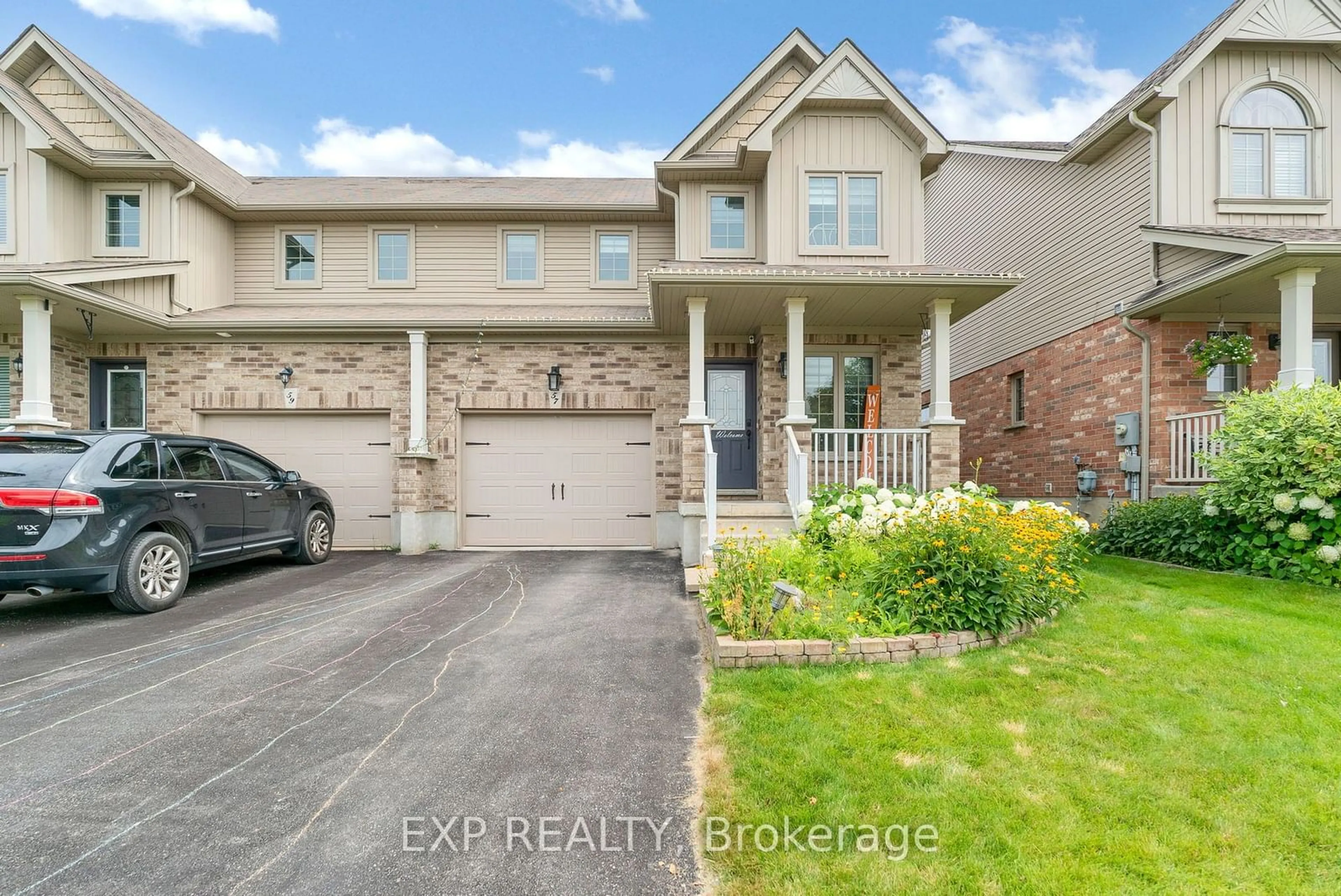 A pic from exterior of the house or condo for 57 Banting Cres, Essa Ontario L3W 0P3