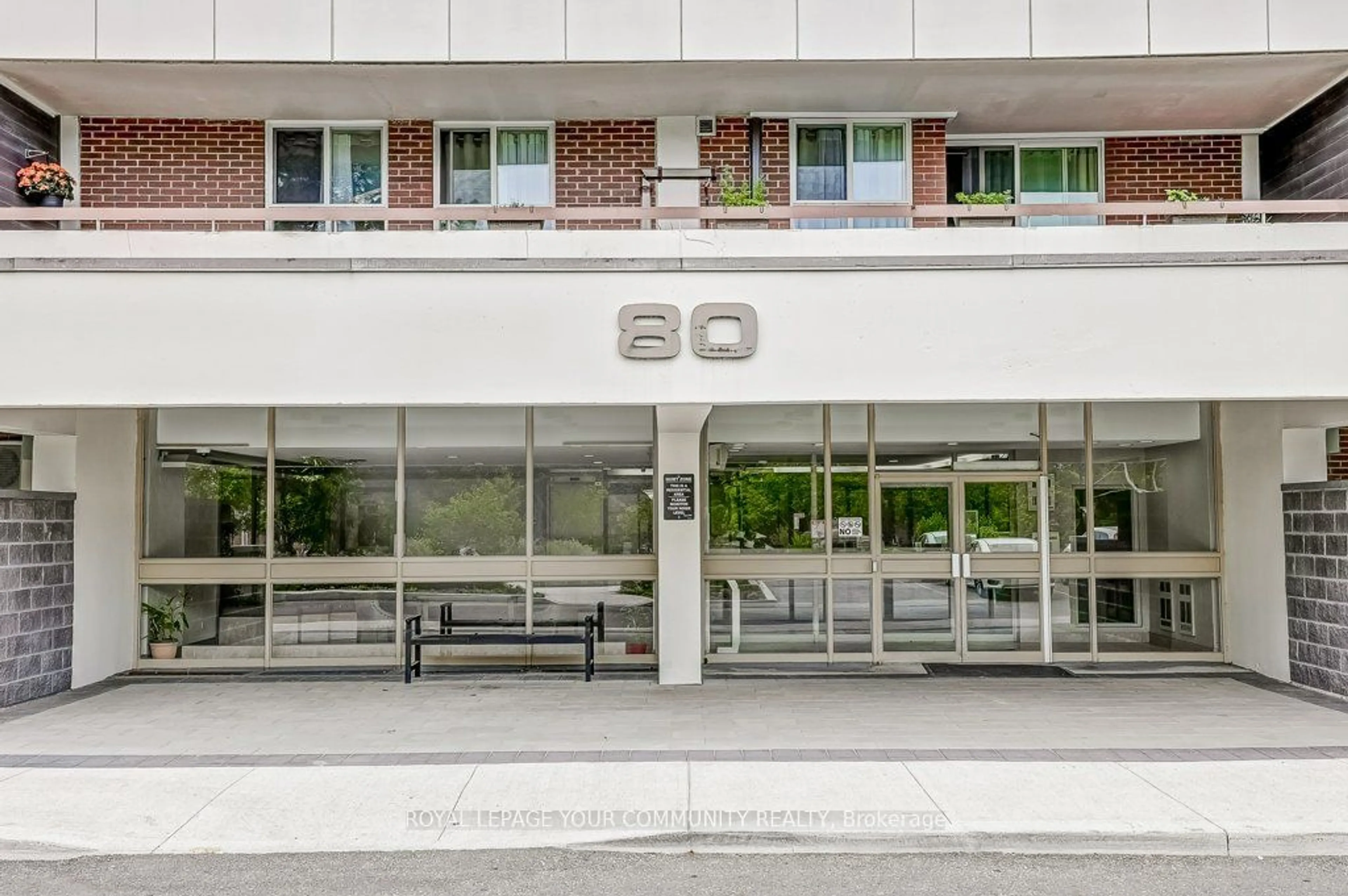 Outside view for 80 Inverlochy Blvd #1104, Markham Ontario L3T 4P3