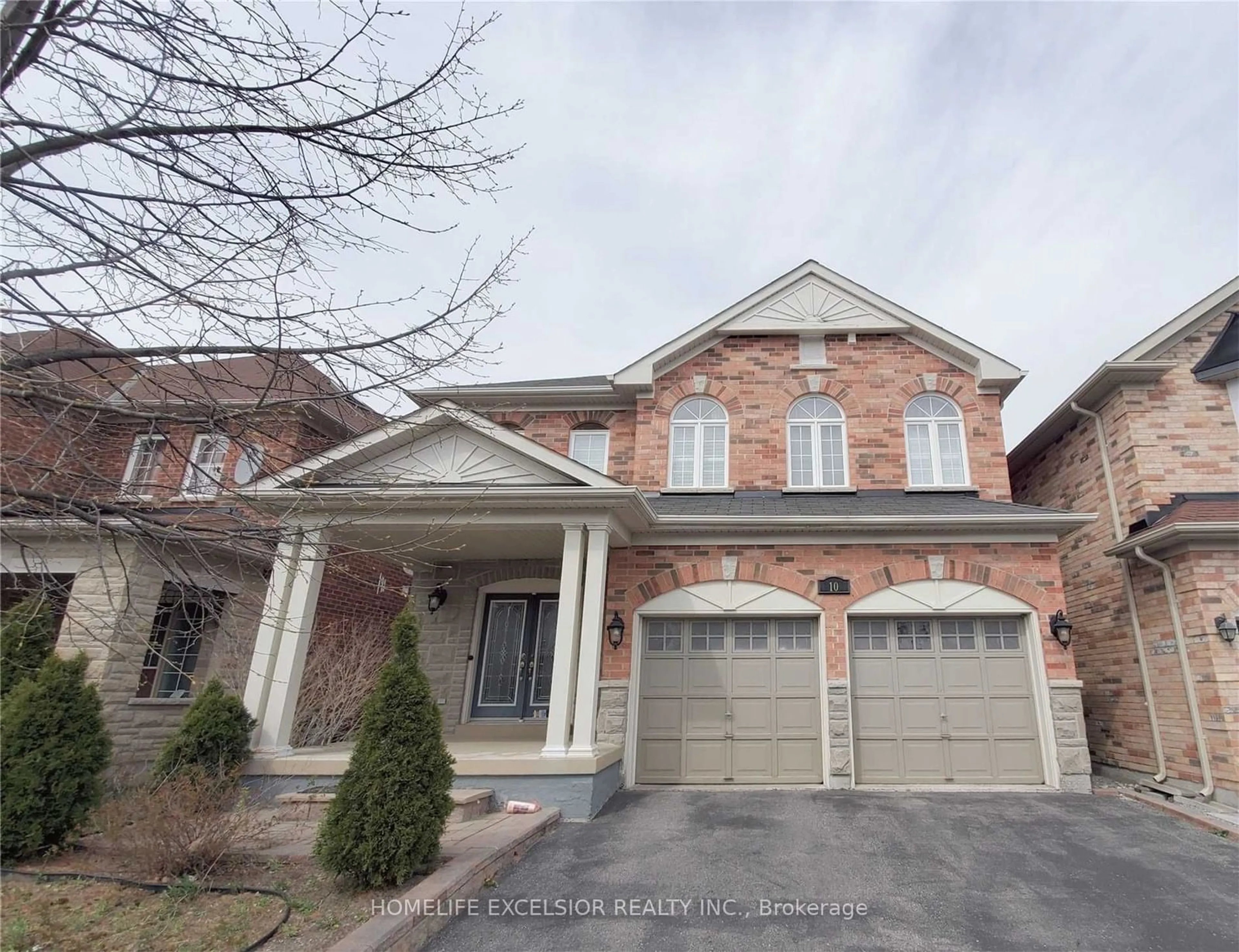 Home with brick exterior material for 10 Kentview Cres, Markham Ontario L6B 0E2