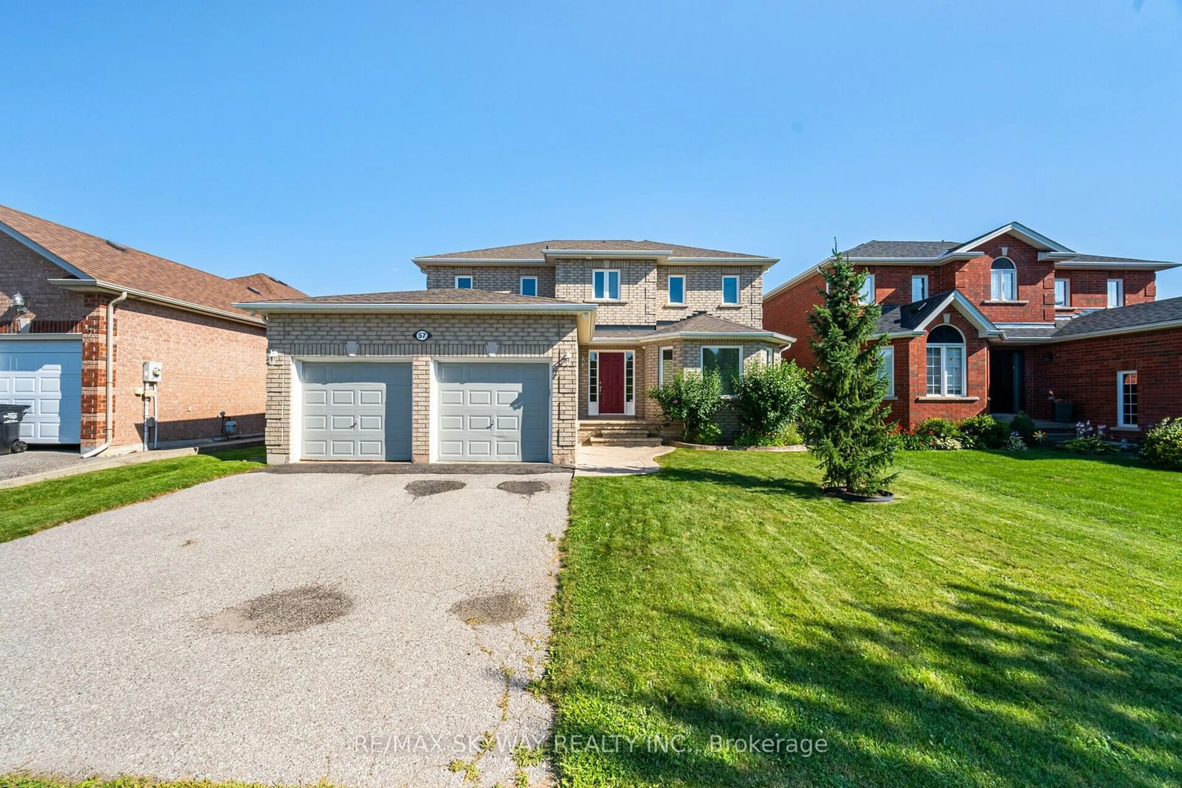 Frontside or backside of a home for 57 Aishford Rd, Bradford West Gwillimbury Ontario L3Z 3H9