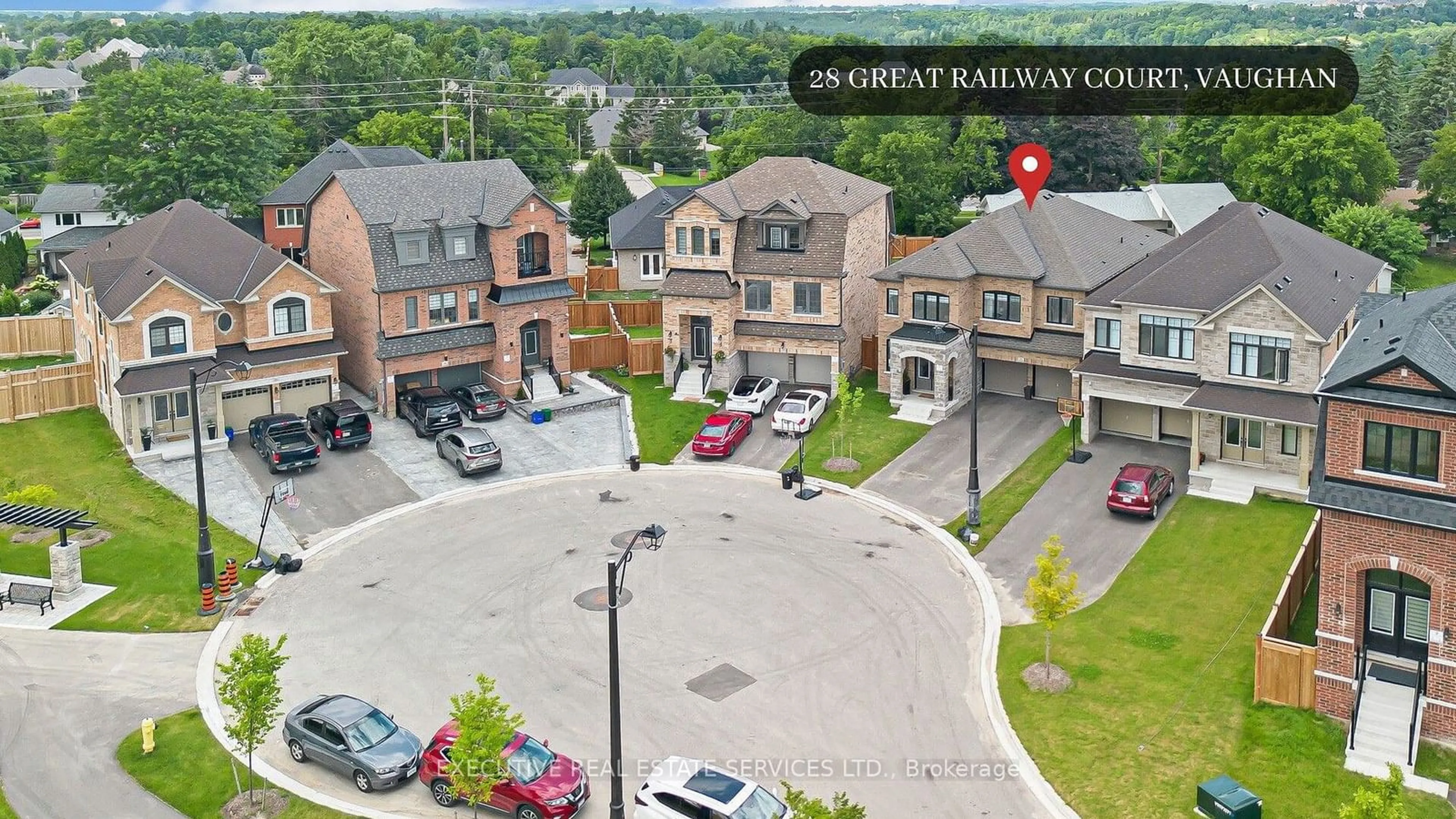 Street view for 28 Great Railway Crt, Vaughan Ontario L4H 3N5