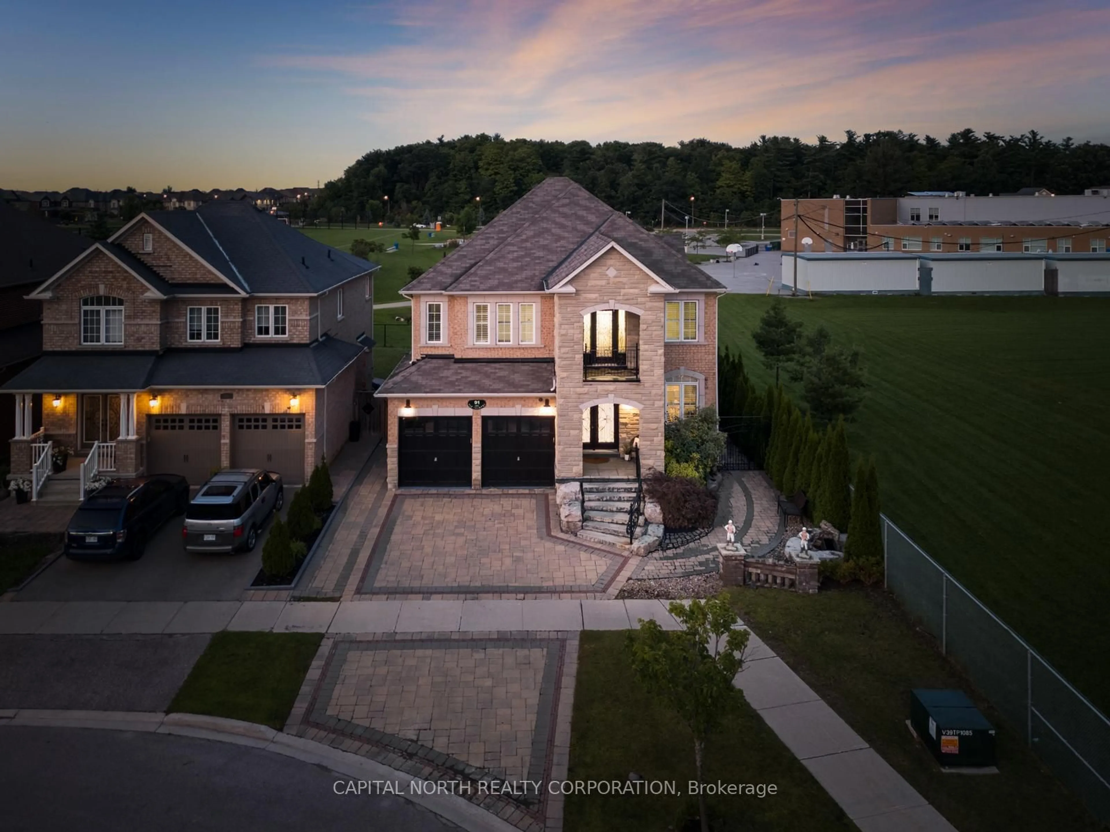 Frontside or backside of a home for 91 Via Teodoro, Vaughan Ontario L4H 0X7