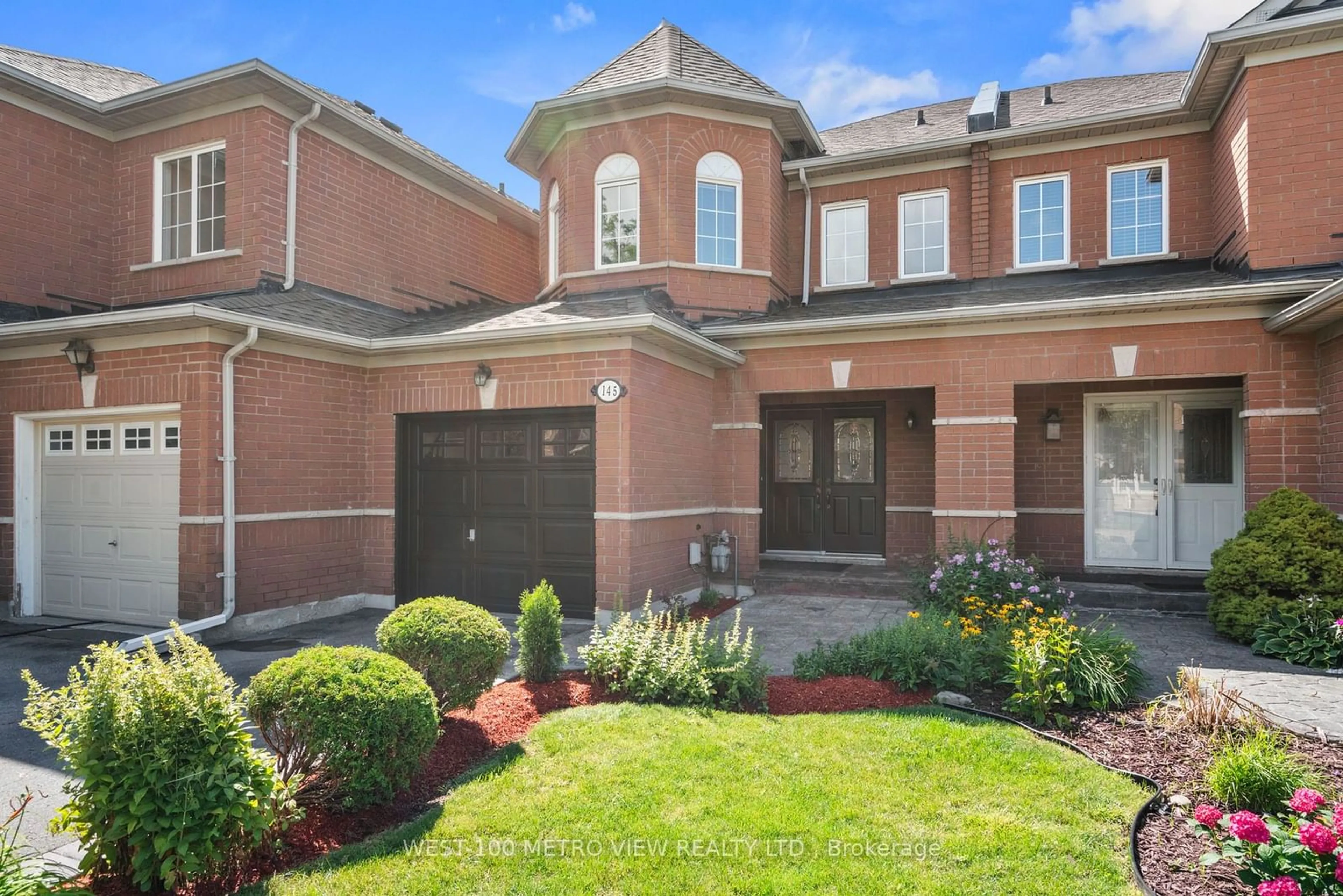 Home with brick exterior material for 145 Royal Appian Cres, Vaughan Ontario L4K 5L7